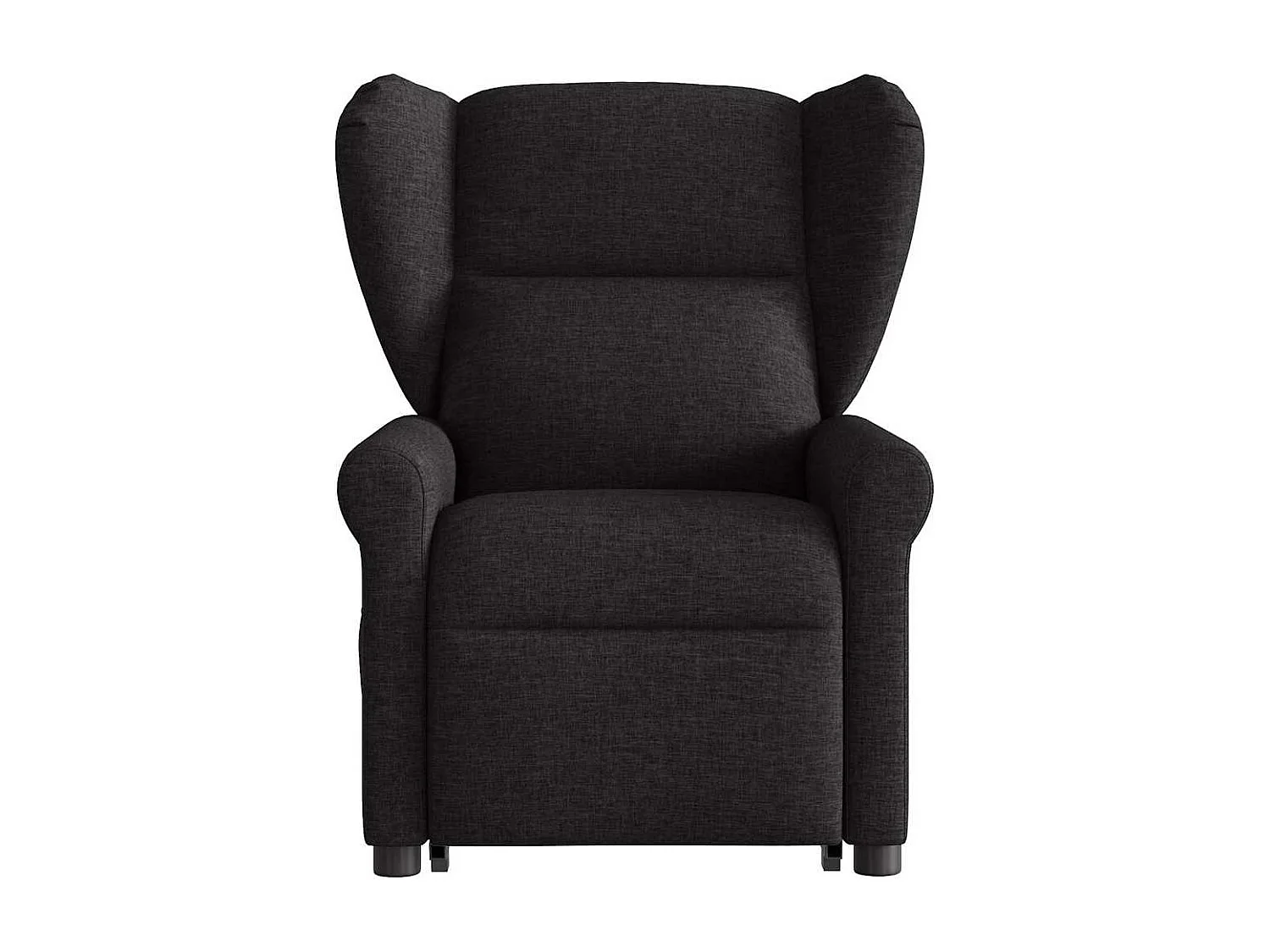 Fauteuil inclinable électrique noir tissu