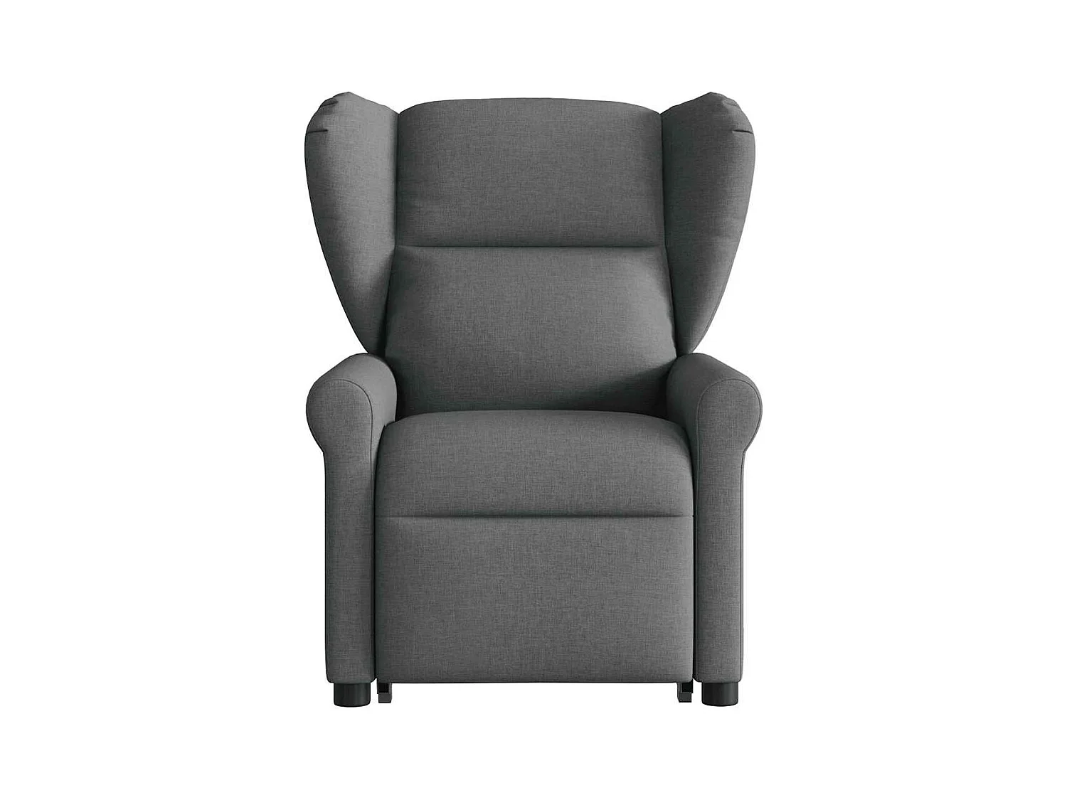 Fauteuil inclinable électrique gris foncé tissu