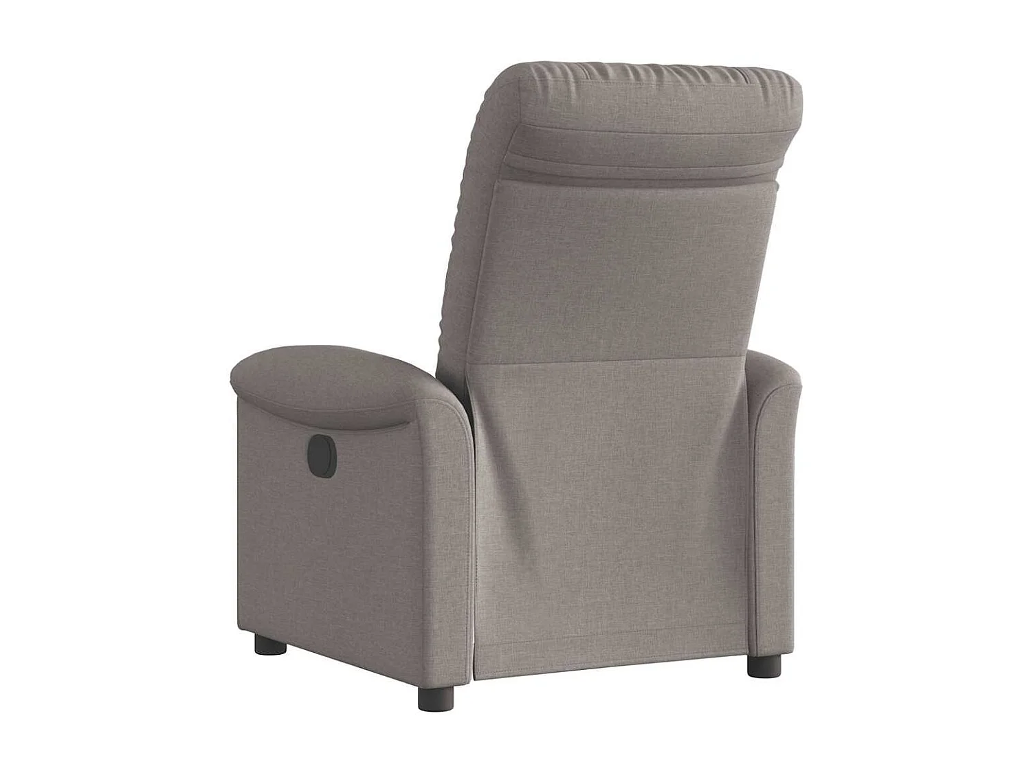 Fauteuil inclinable électrique Taupe Tissu