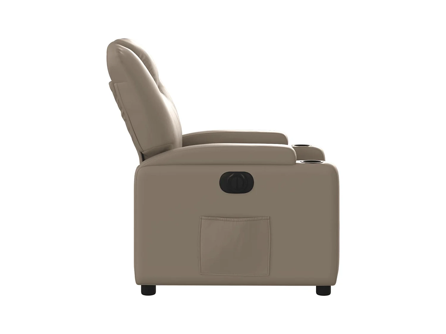 Fauteuil inclinable électrique Cappuccino Similicuir
