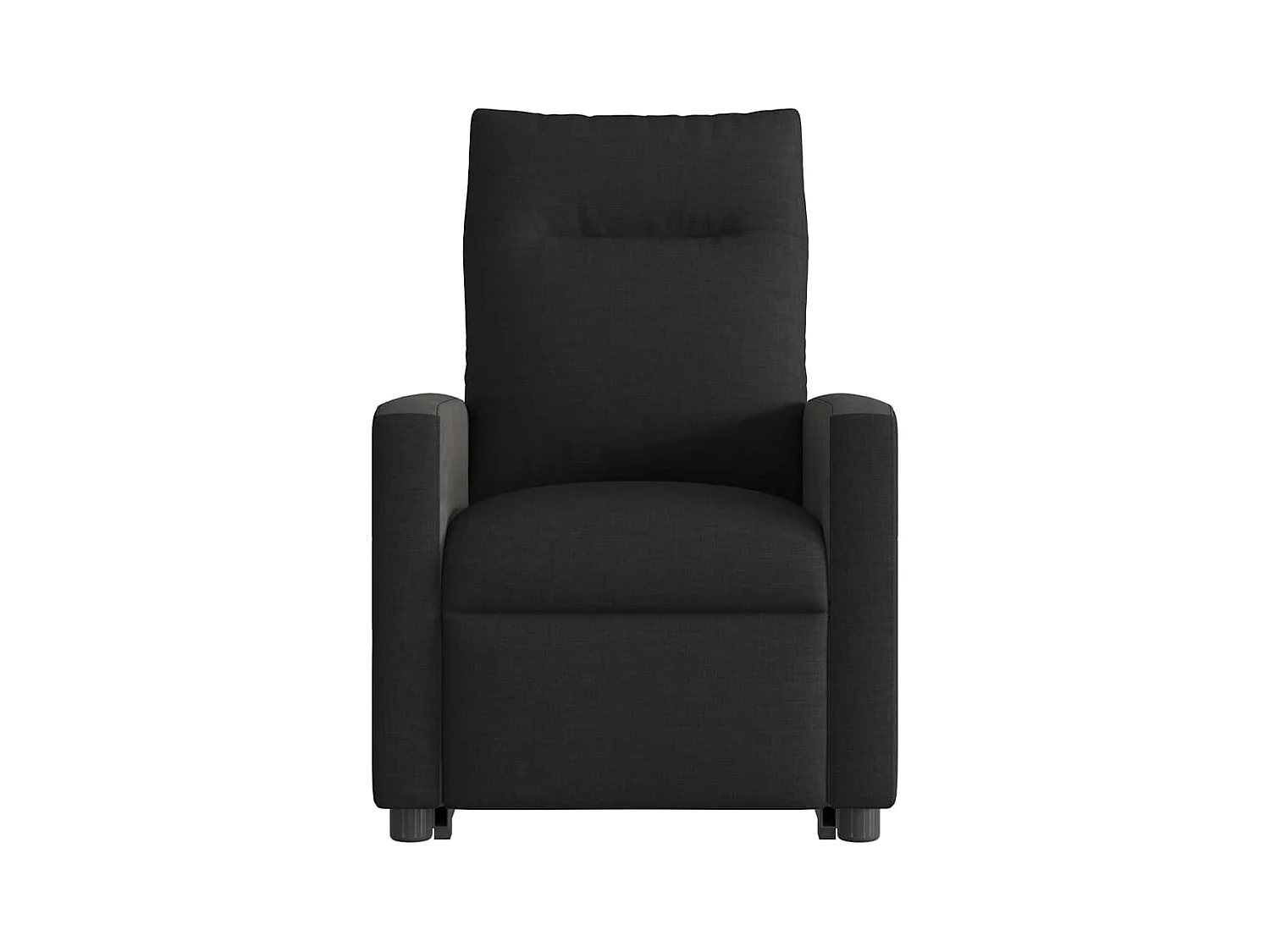 Fauteuil inclinable électrique noir tissu