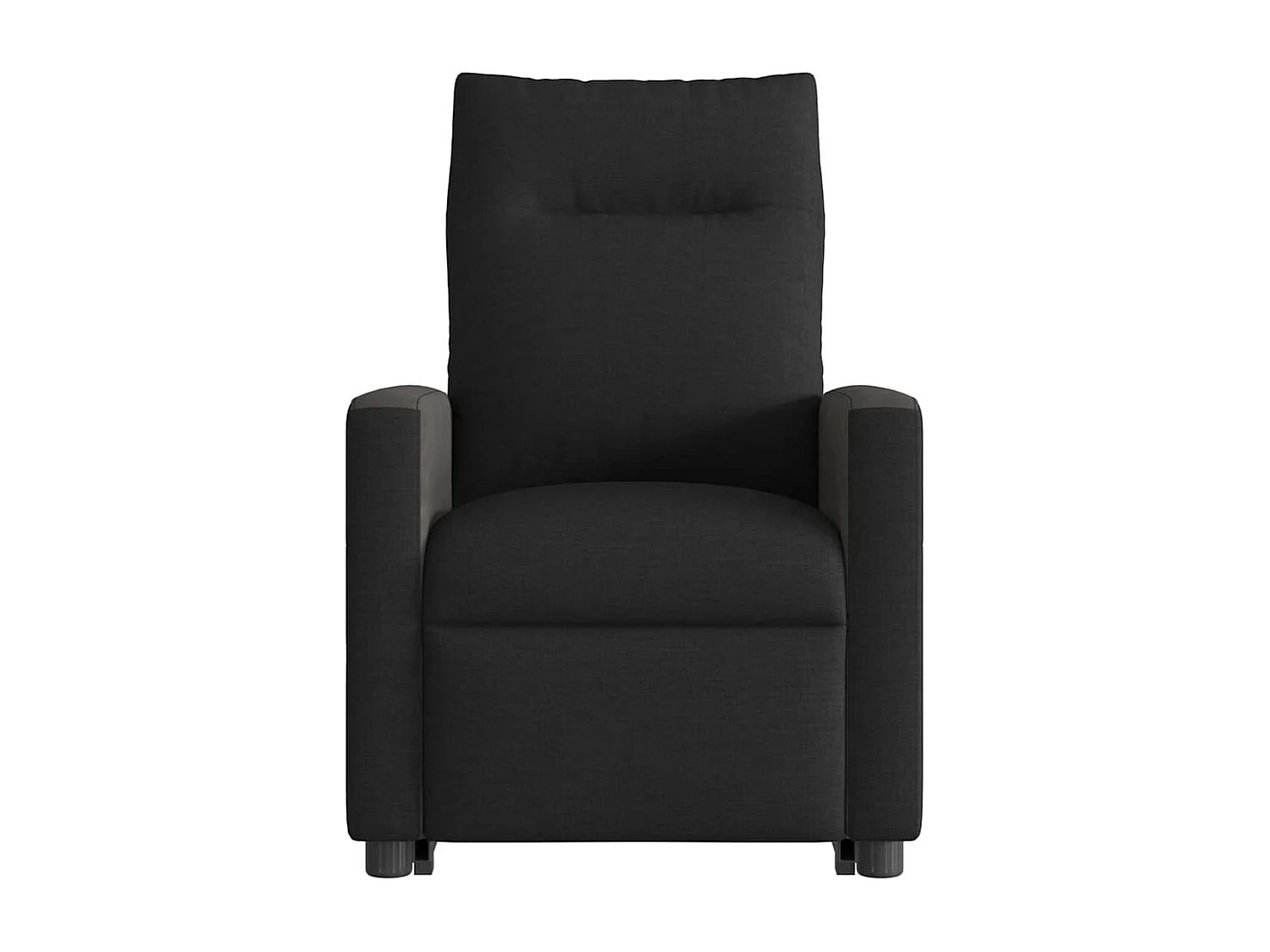 Fauteuil inclinable électrique noir tissu