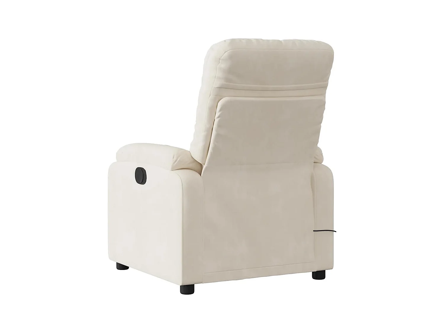 Fauteuil inclinable de massage électrique beige