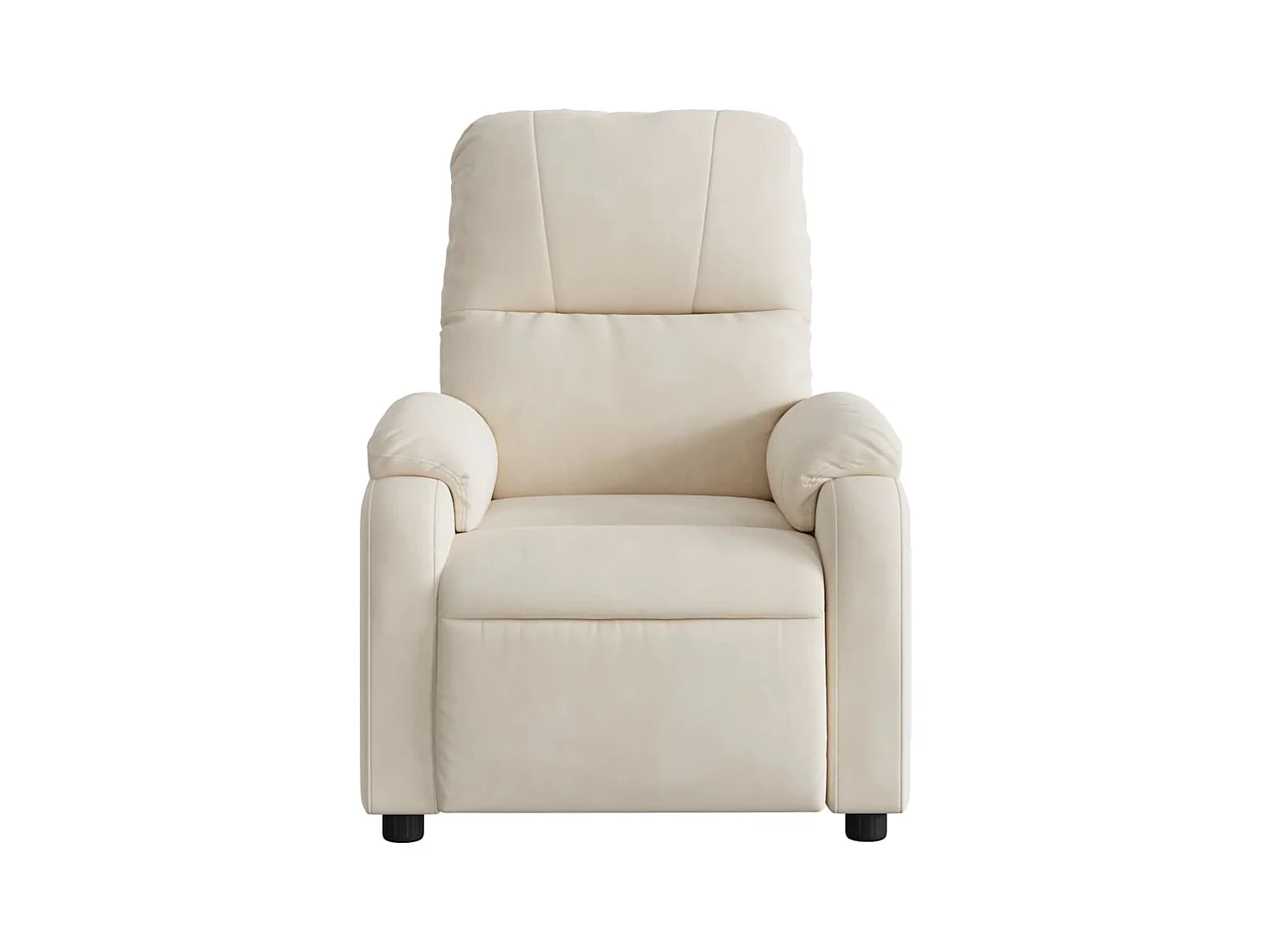 Fauteuil inclinable de massage électrique beige