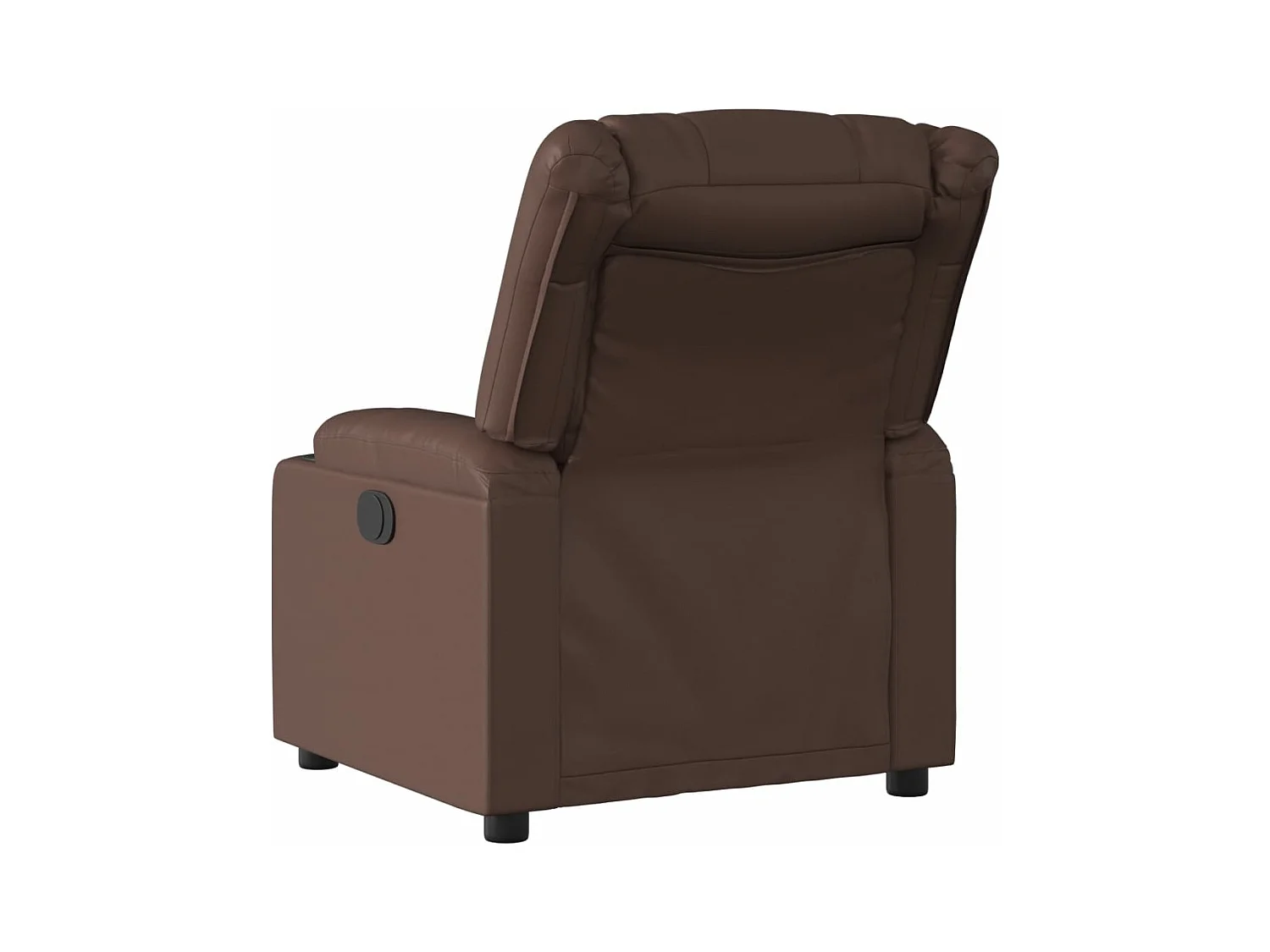 Fauteuil inclinable électrique Marron Similicuir