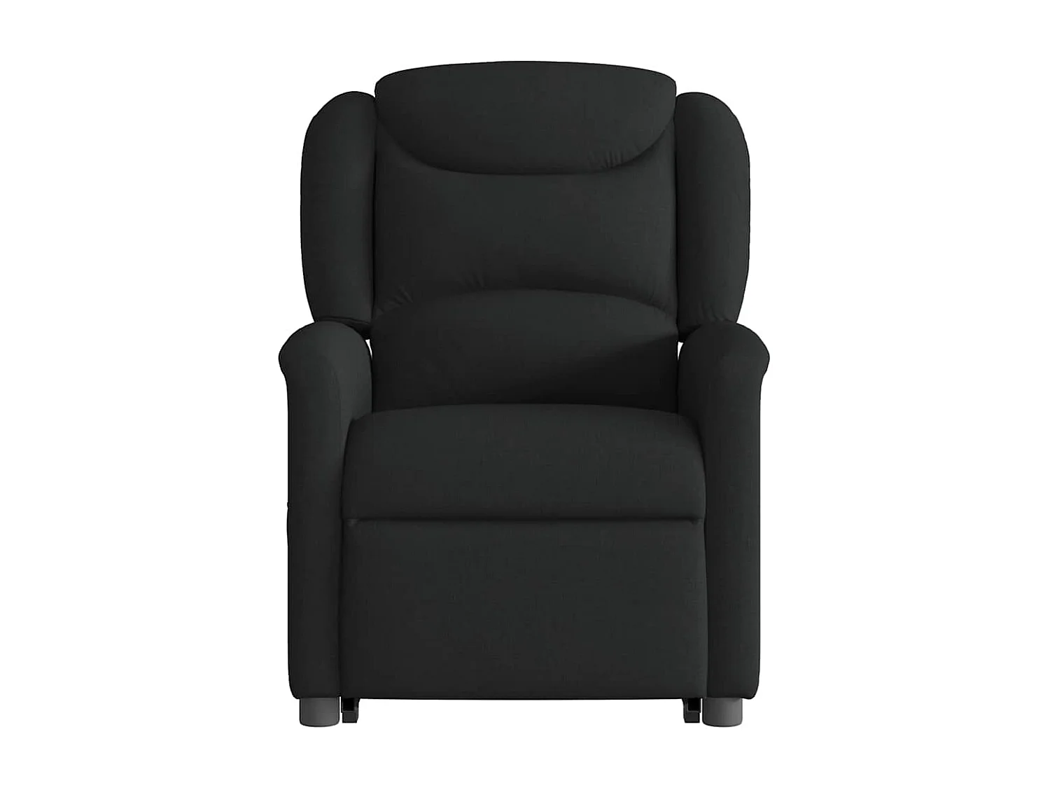 Fauteuil inclinable électrique noir tissu
