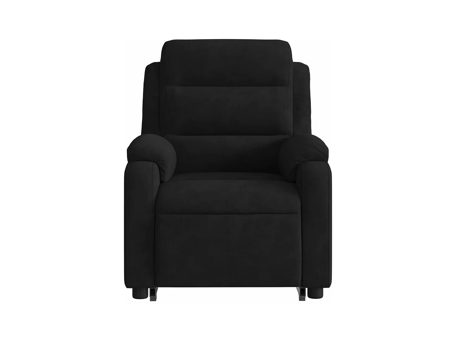 Fauteuil inclinable électrique noir velours