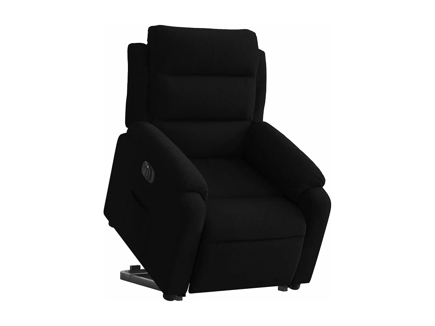 Fauteuil inclinable électrique noir velours