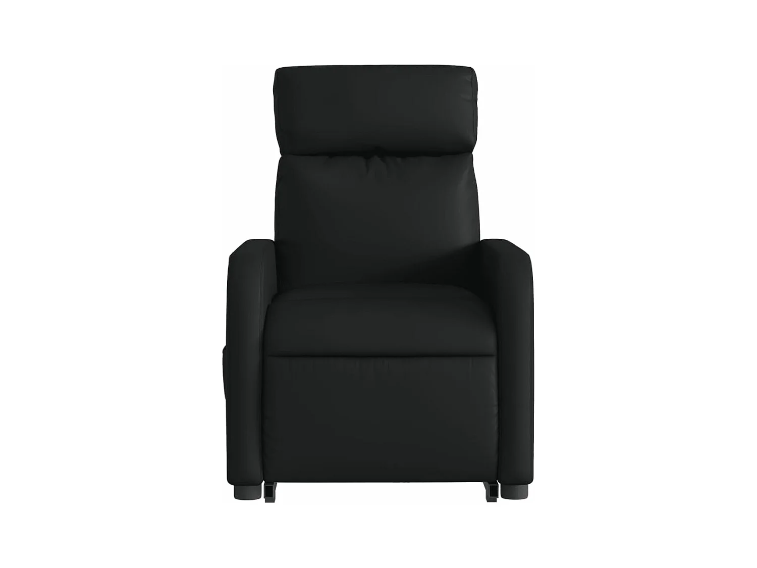 Fauteuil inclinable électrique noir similicuir