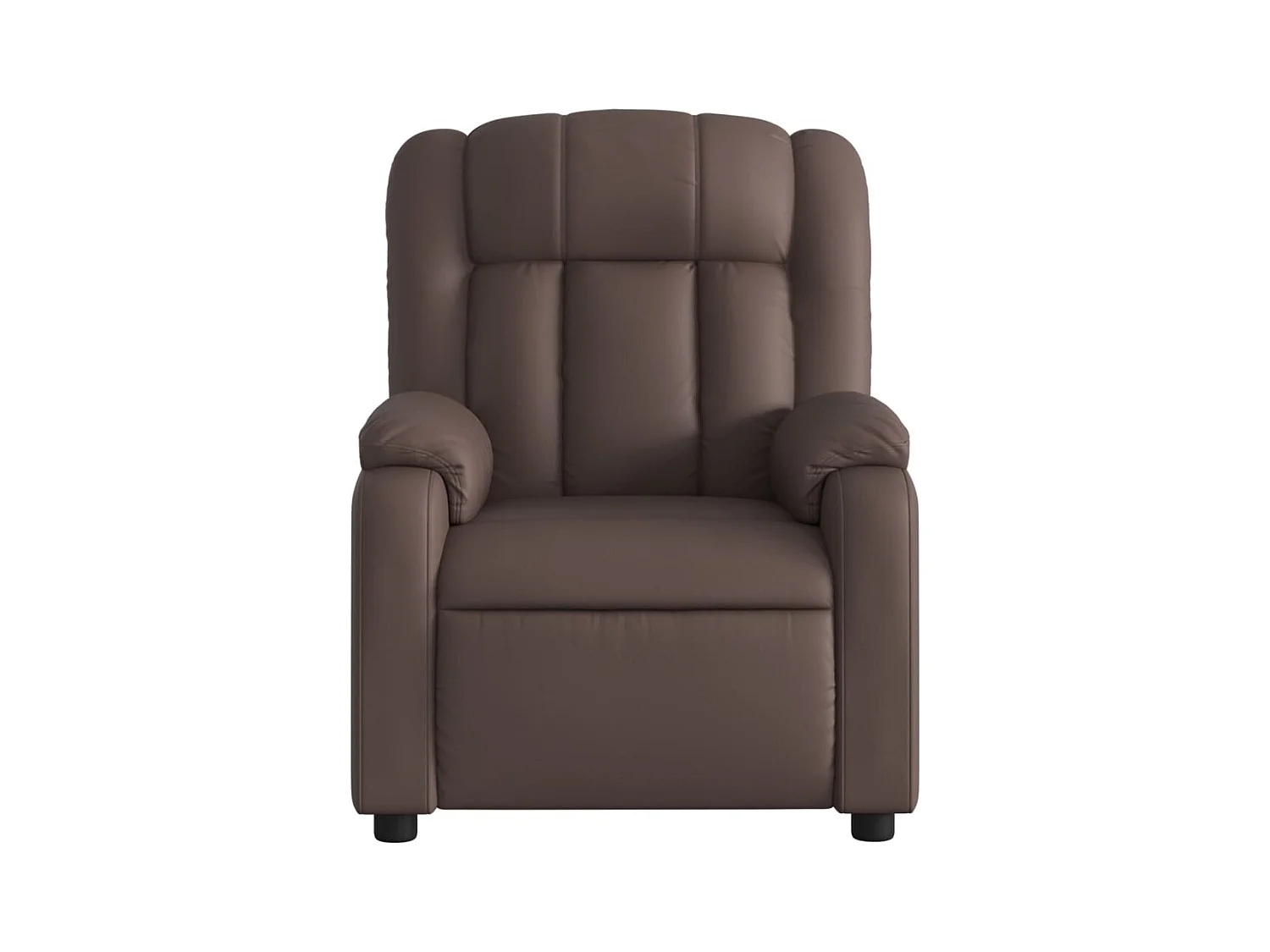 Fauteuil inclinable électrique Marron Similicuir