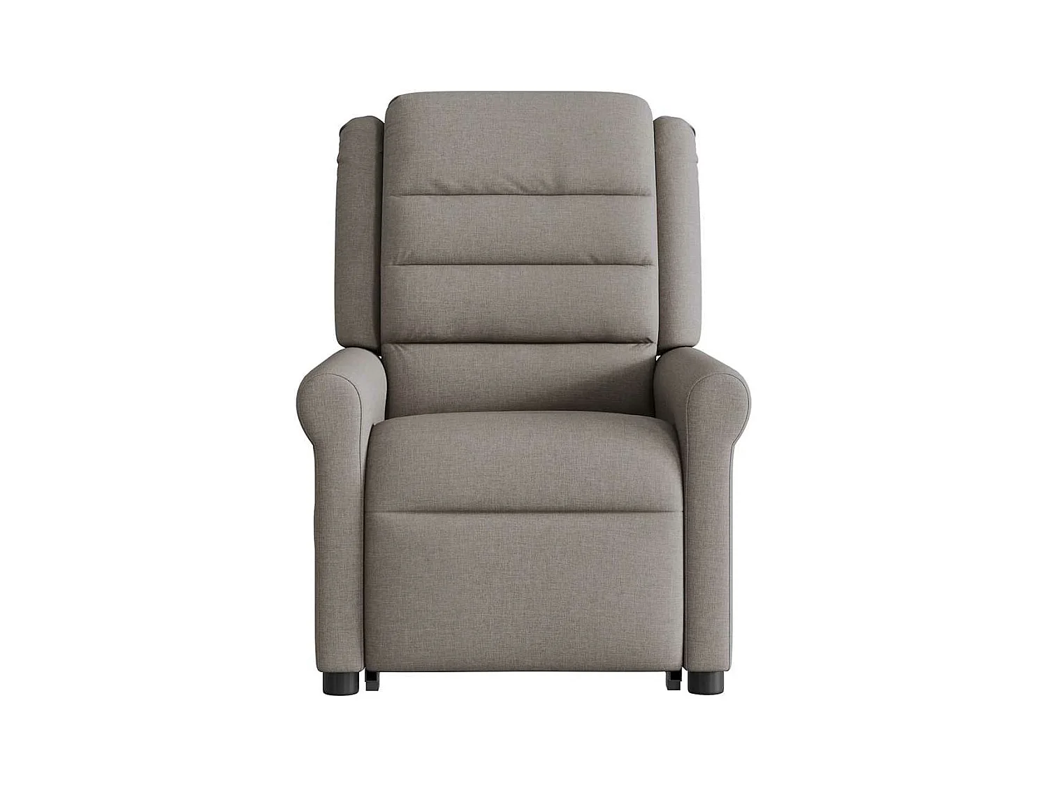 Fauteuil inclinable électrique taupe tissu