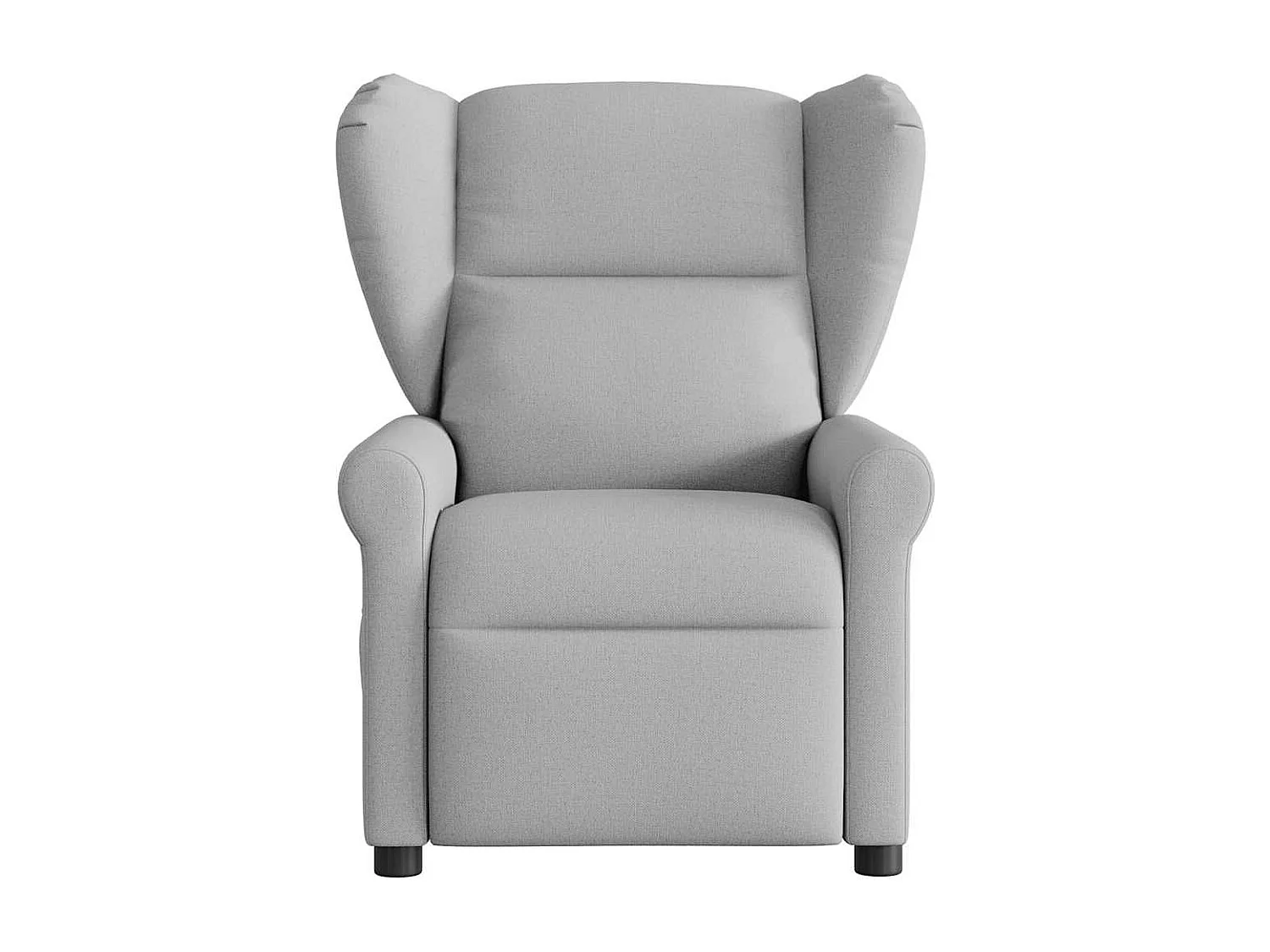 Fauteuil inclinable électrique gris nuage tissu