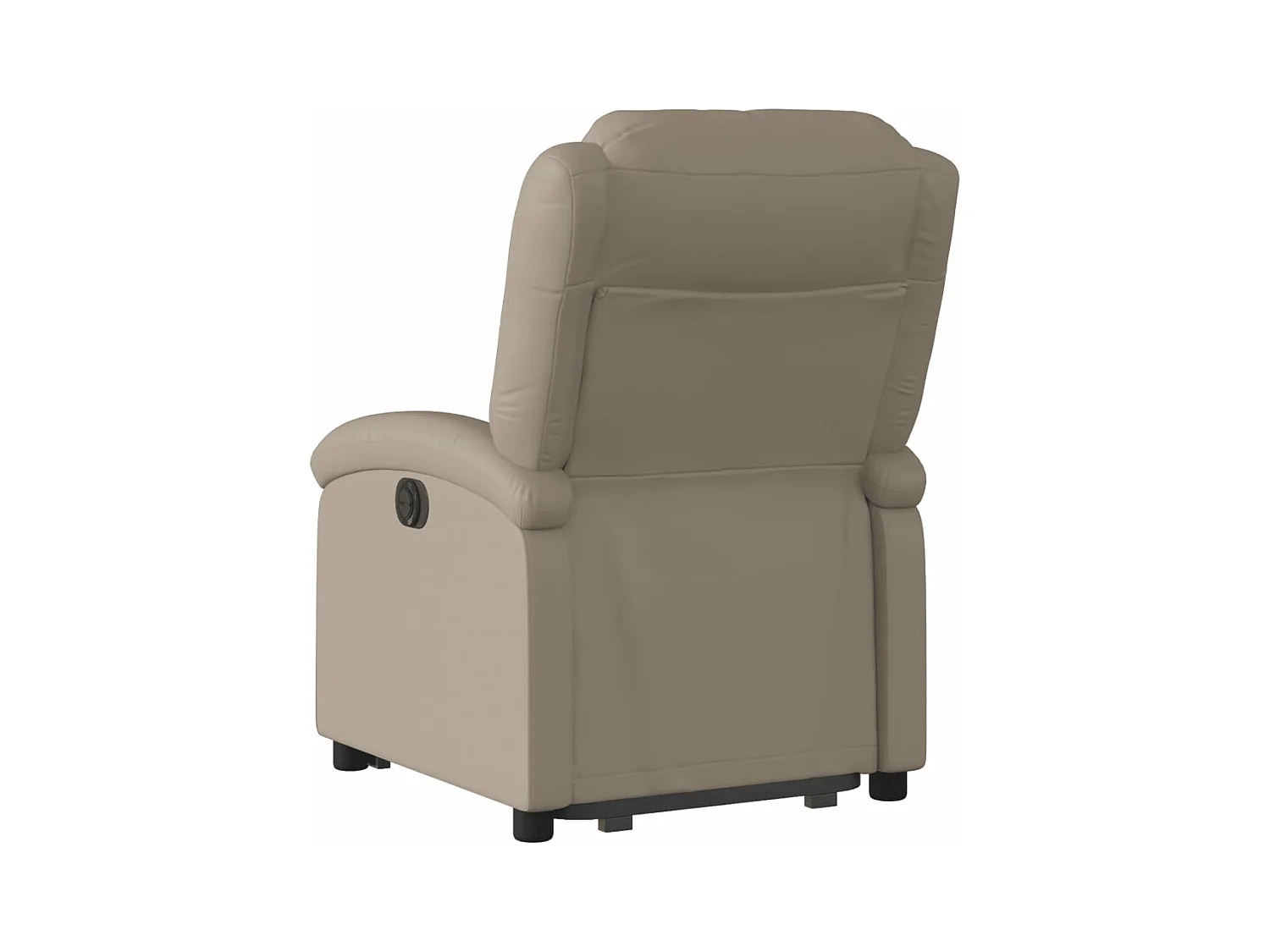 Fauteuil inclinable électrique cappuccino similicuir