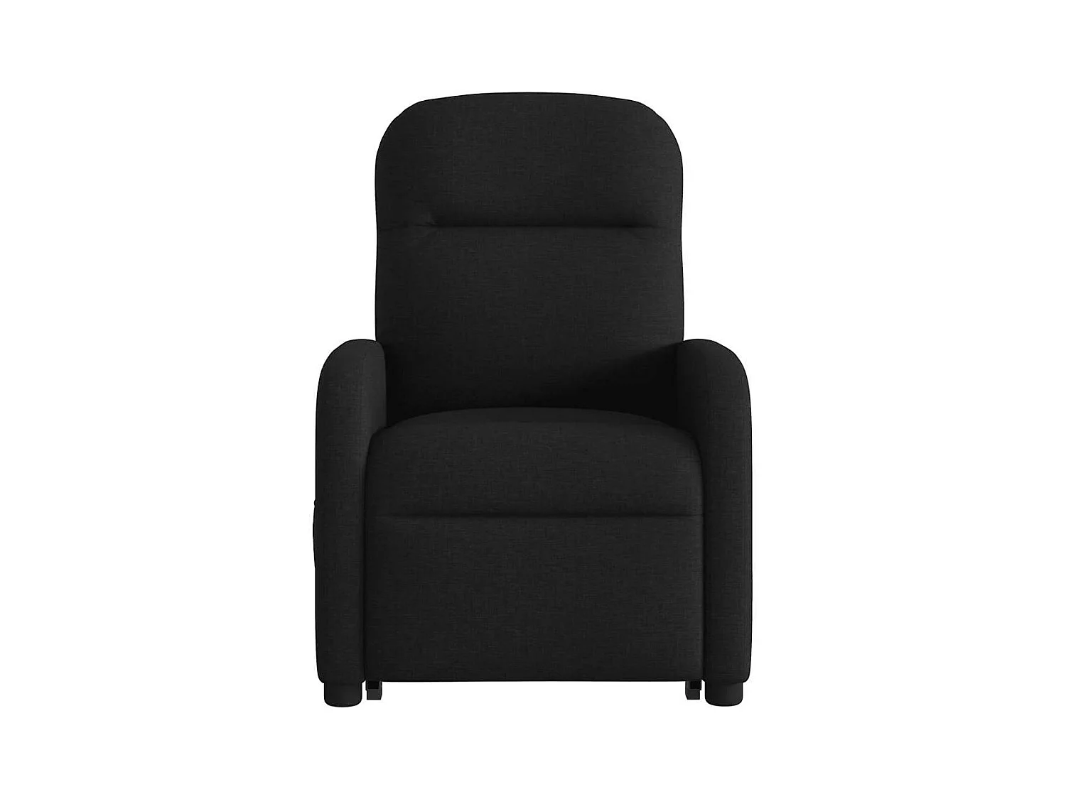 Fauteuil inclinable électrique noir tissu