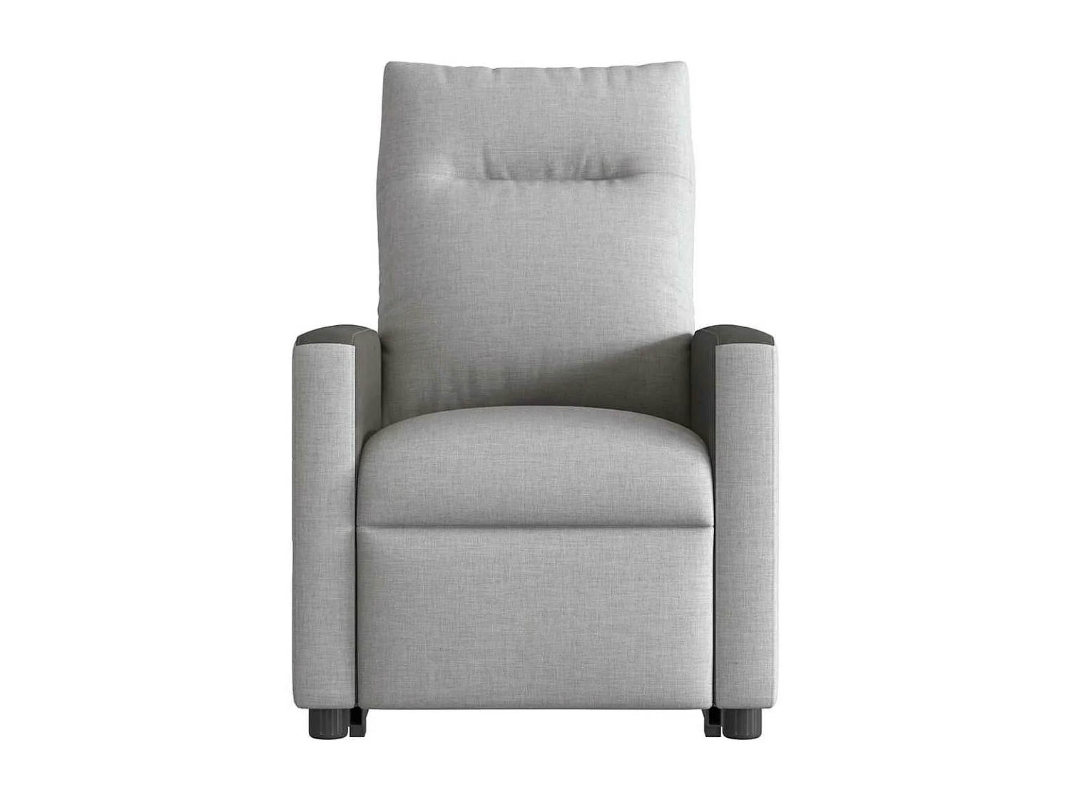 Fauteuil inclinable électrique gris nuage tissu