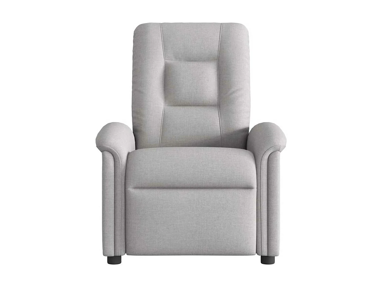 Fauteuil inclinable électrique gris nuage tissu
