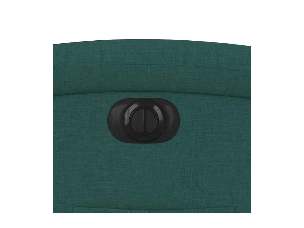 Poltrona Elettrica Reclinabile Verde Scuro in Tessuto