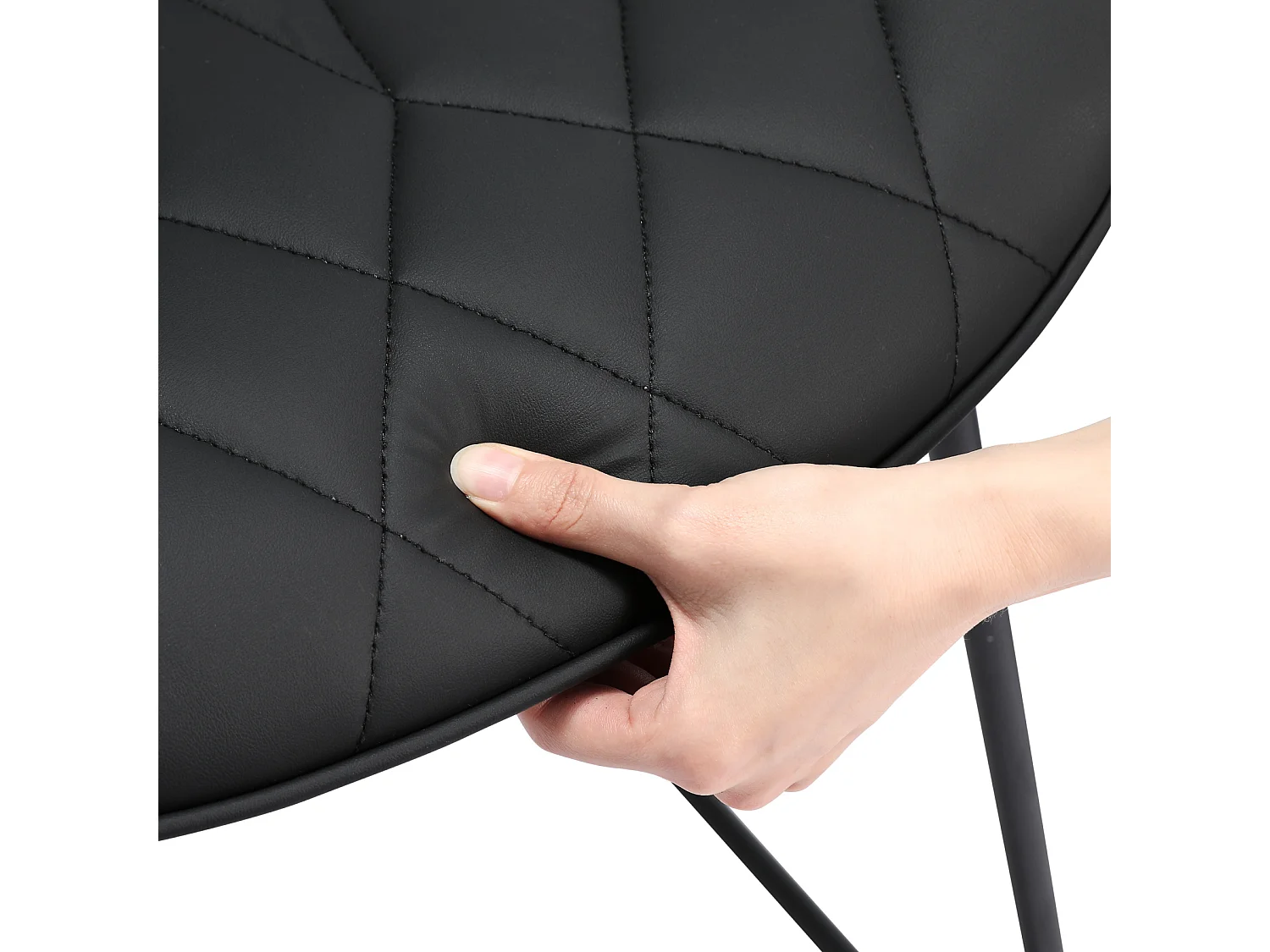 Lot de 2 Tabourets de bar hauts Tabourets de bar modernes et élégants adaptés à un usage domestique et commercial