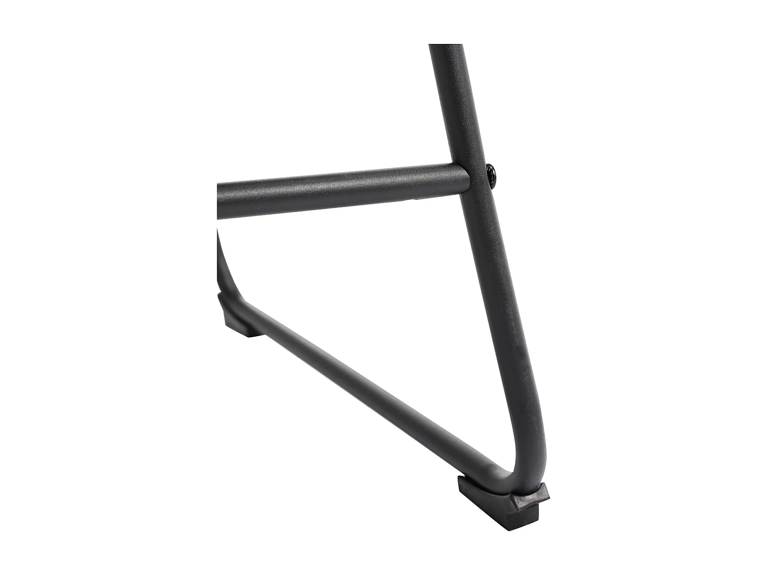 Taburete alto - 2 gris oscuro, acolchado diamante 'piel de gato'