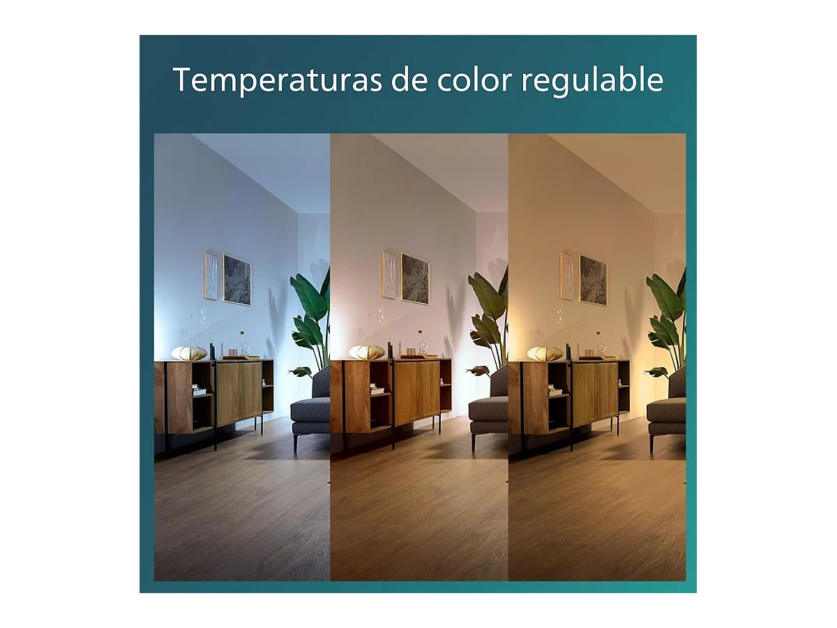 Ventilador de techo Philips Bliss 35W 3 aspas retráctiles mando a distancia blanco Ø106 cm