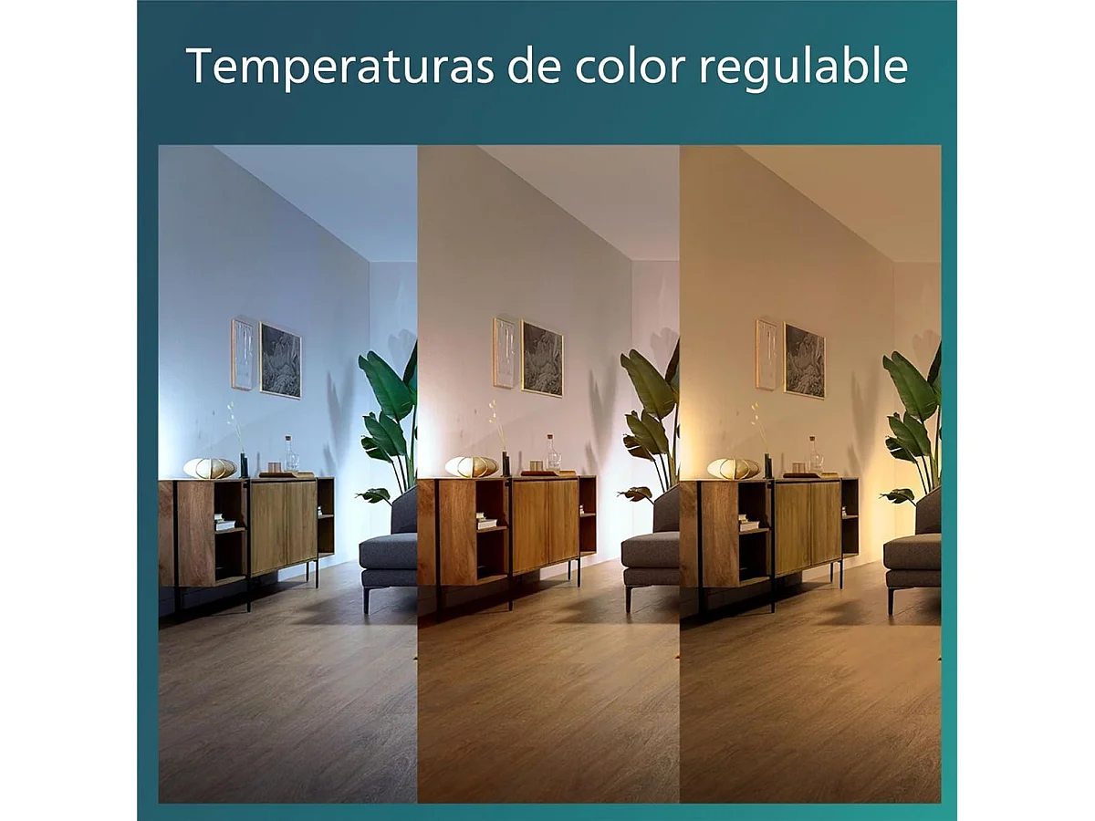 Ventilador de techo Philips Bliss 35W 3 aspas retráctiles mando a distancia blanco Ø106 cm