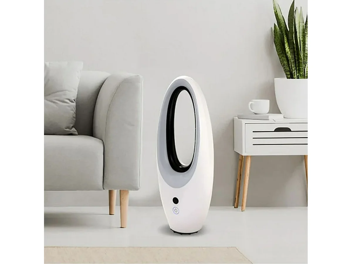 Ventilador de torre Emerio TFN122500 65W 3 velocidades + luz LED blanco 80 cm