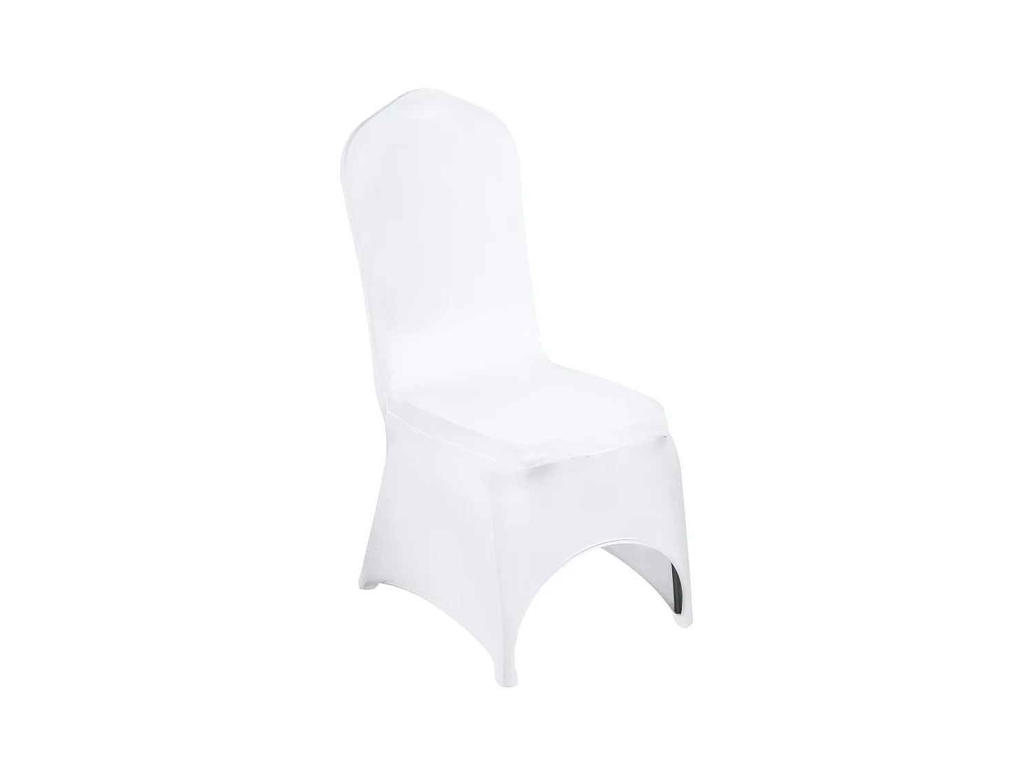 Housses de Chaise Couverture SucceBuy 50PCS, Blanc, Élastique pour Mariage et Fête