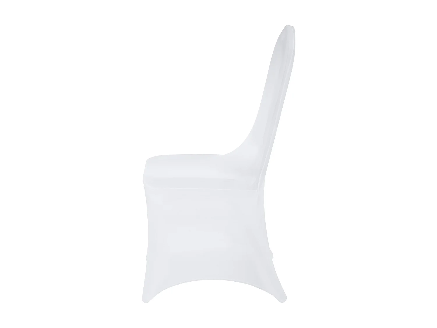 Housses de Chaise Couverture SucceBuy 50PCS, Blanc, Élastique pour Mariage et Fête et Réunion d'Affaires et Banquet