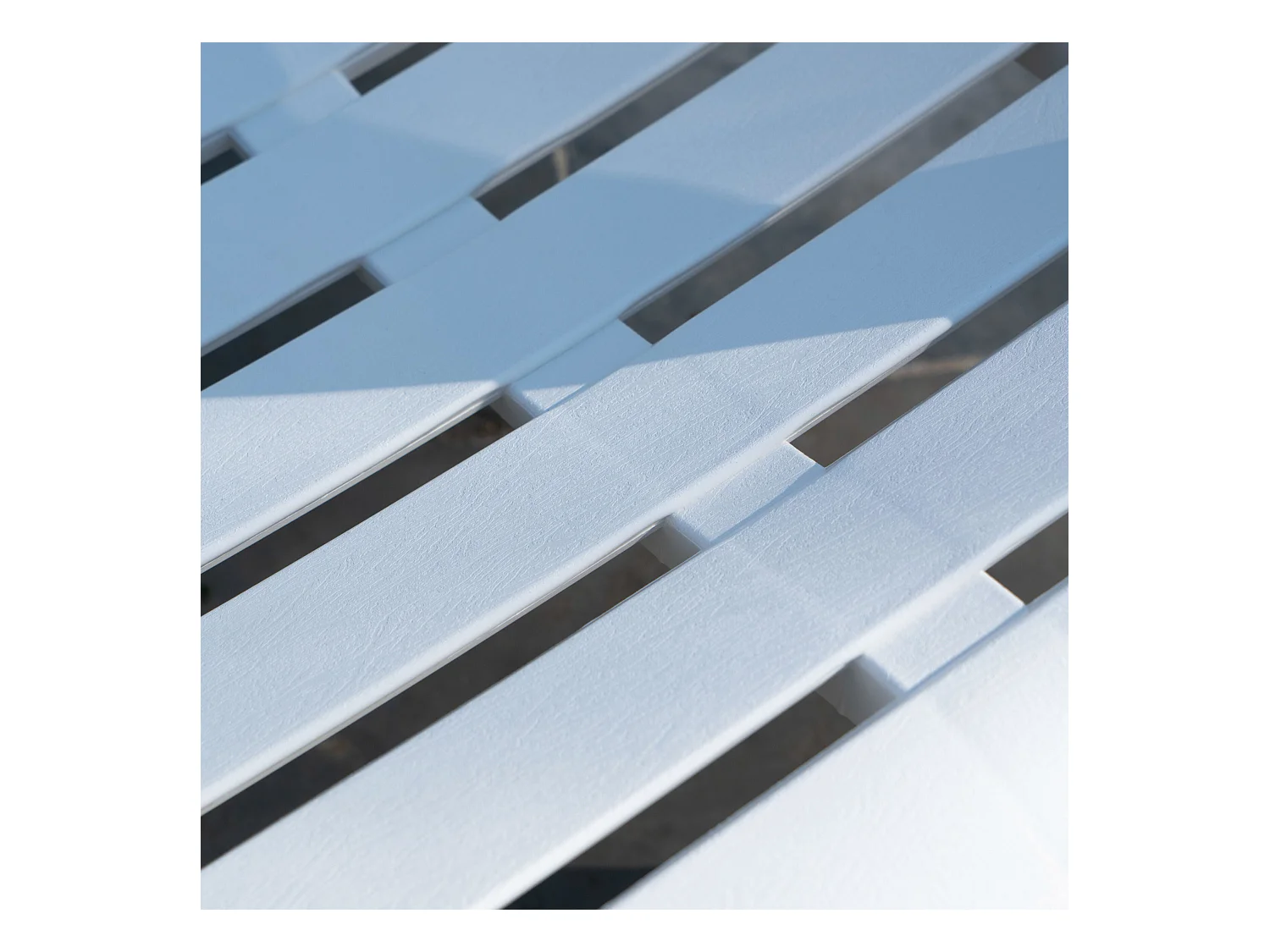 Lot de 2 Fauteuils adirondack Blanc