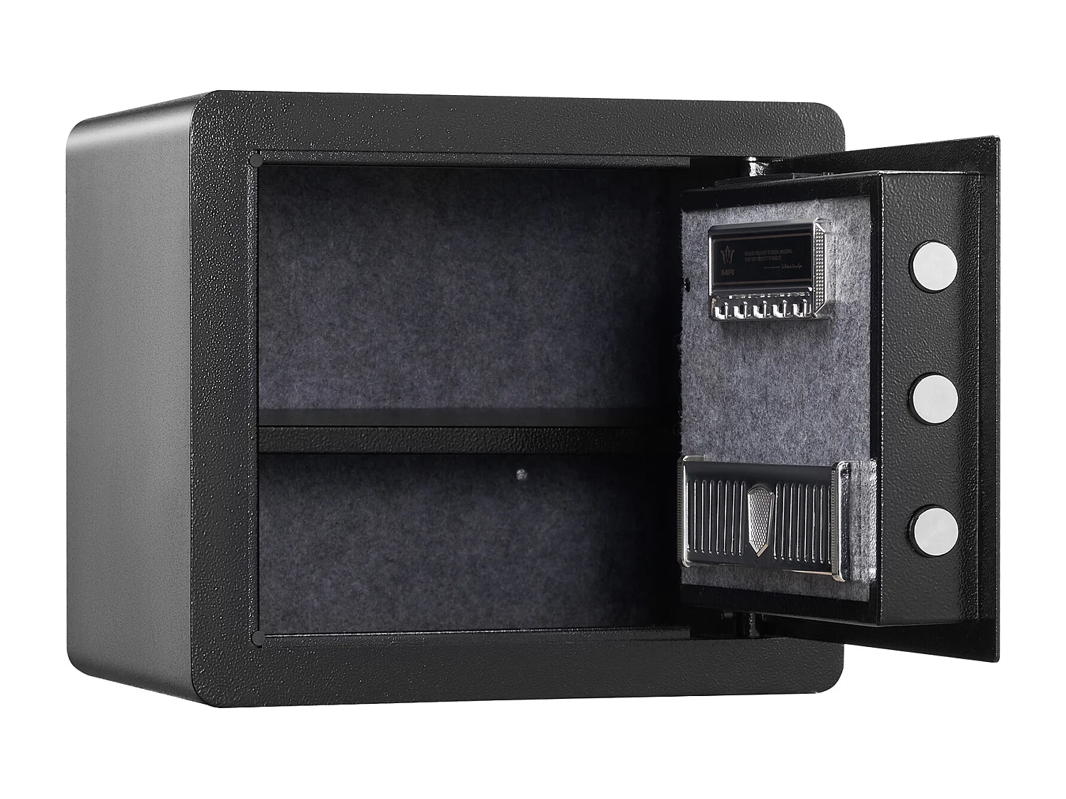 Skrytka Bezpieczeństwa SucceBuy, Skrytka Bezpieczeństwa z Stali, Cyfrowy Klawiszomiec i 2 Klucze, Ochrona dla Pieniędzy/Biżuterii/Dokumentów, 34 L, 40 x 30 x 35 cm