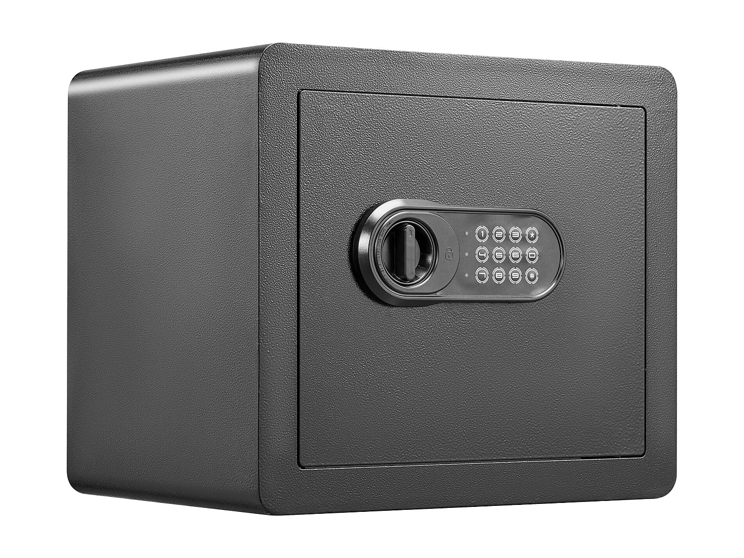 Skrytka Bezpieczeństwa SucceBuy, Skrytka Bezpieczeństwa z Stali, Cyfrowy Klawiszomiec i 2 Klucze, Ochrona dla Pieniędzy/Biżuterii/Dokumentów, 34 L, 40 x 30 x 35 cm