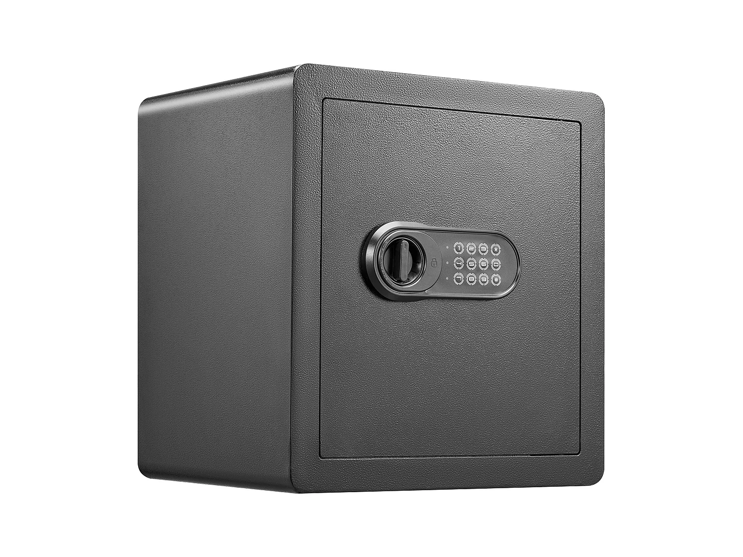 Coffre-Fort de Sécurité SucceBuy, Coffre-Fort de Sécurité en Acier avec Clavier Numérique et 2 Clés, pour le Bureau à Domicile, 51 L, 40 x 33 x 42 cm