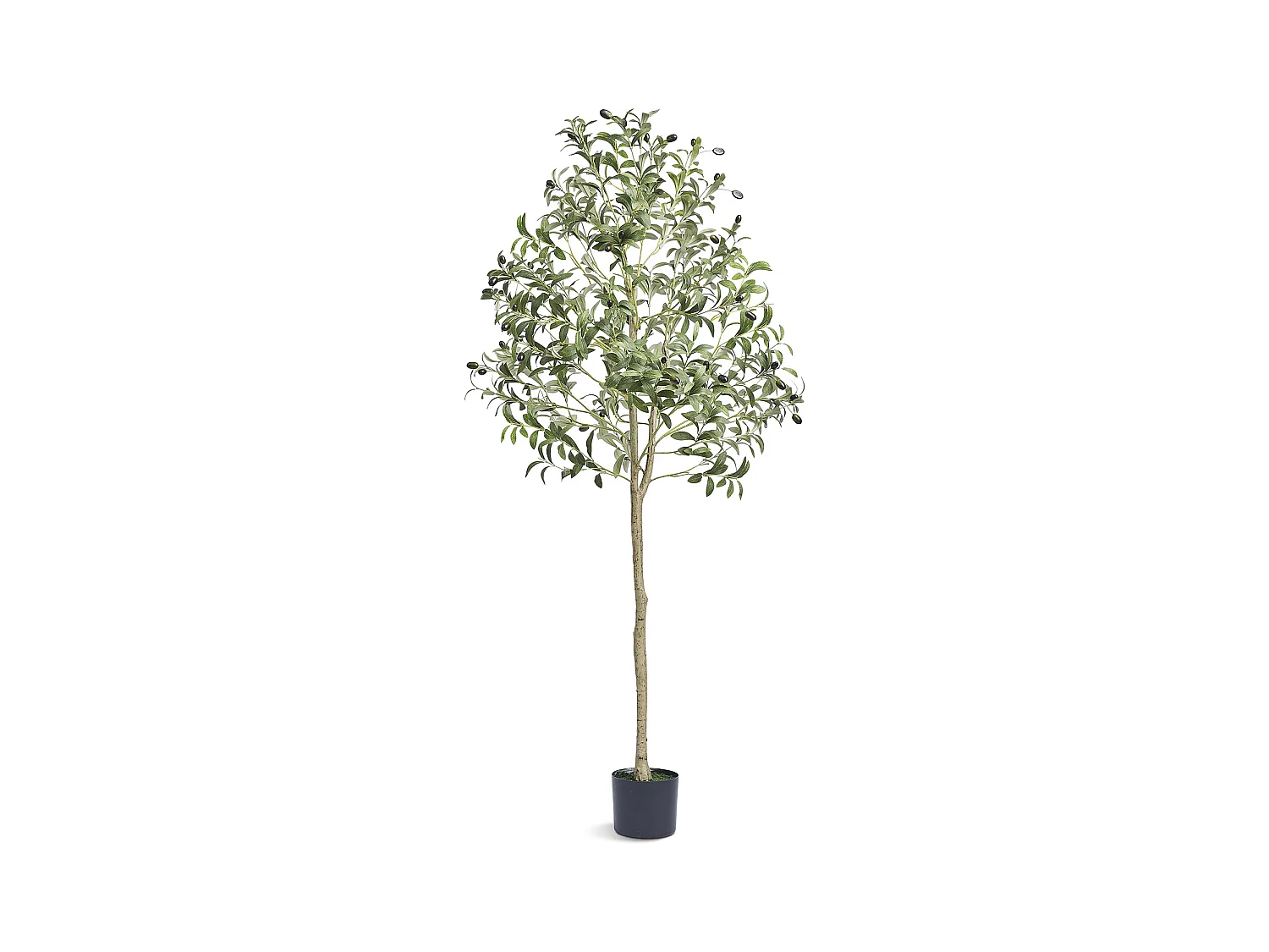 Arbre Artificiel SucceBuy 155 cm, Plante Artificielle PE, pour Maison Bureau Centres Commerciaux Intérieur Extérieur