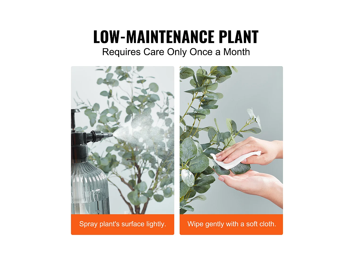 Arbre Artificiel SucceBuy 181 cm, Plante Artificielle PE, pour Maison Bureau Centres Commerciaux Intérieur Extérieur