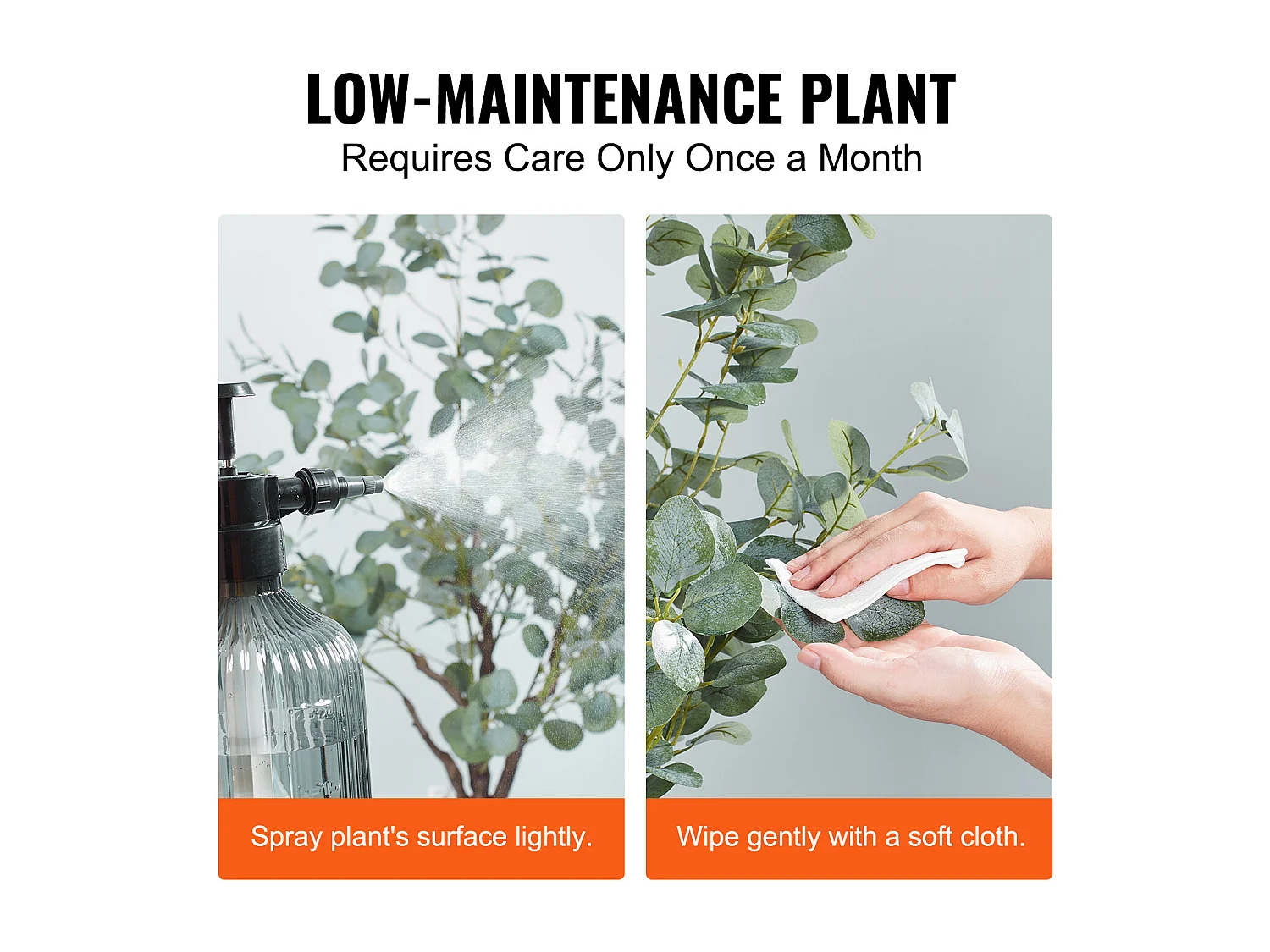 Arbre Artificiel SucceBuy 181 cm, Plante Artificielle PE, pour Maison Bureau Centres Commerciaux Intérieur Extérieur