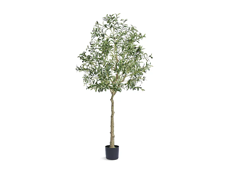 Arbre Artificiel SucceBuy 179 cm, Plante Artificielle PE, pour Maison Bureau Centres Commerciaux Intérieur Extérieur