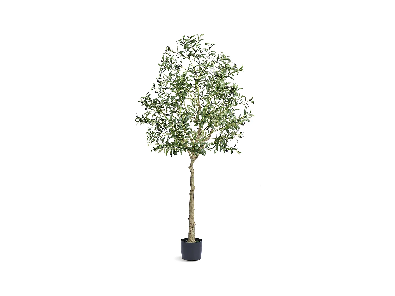 1.8 m Arbre D'olivier Artificiel SucceBuy, Grande Plante Réaliste, Vert, Décor pour la Maison et le Bureau