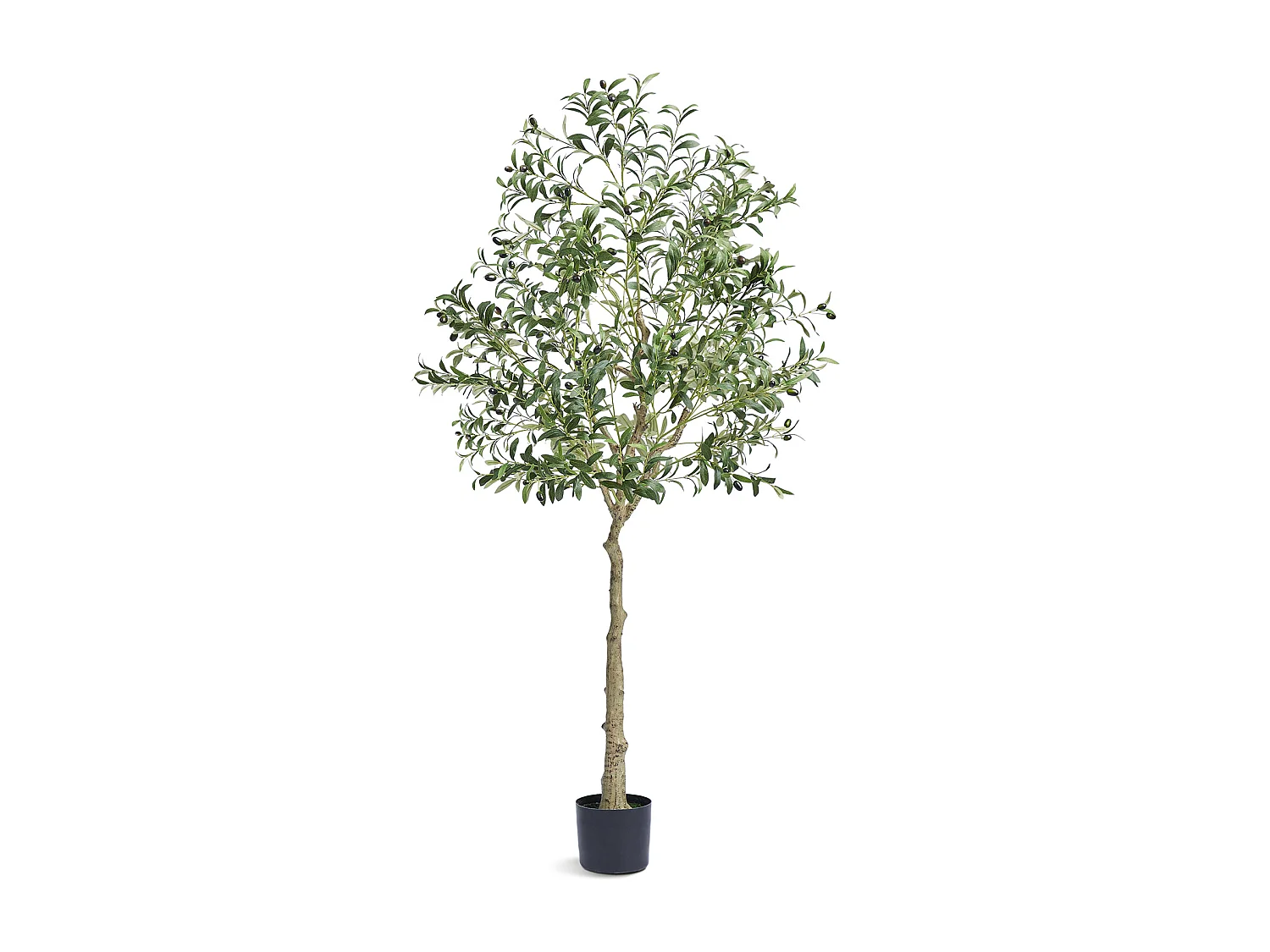 Arbre Artificiel SucceBuy 179 cm, Plante Artificielle PE, pour Maison Bureau Centres Commerciaux Intérieur Extérieur