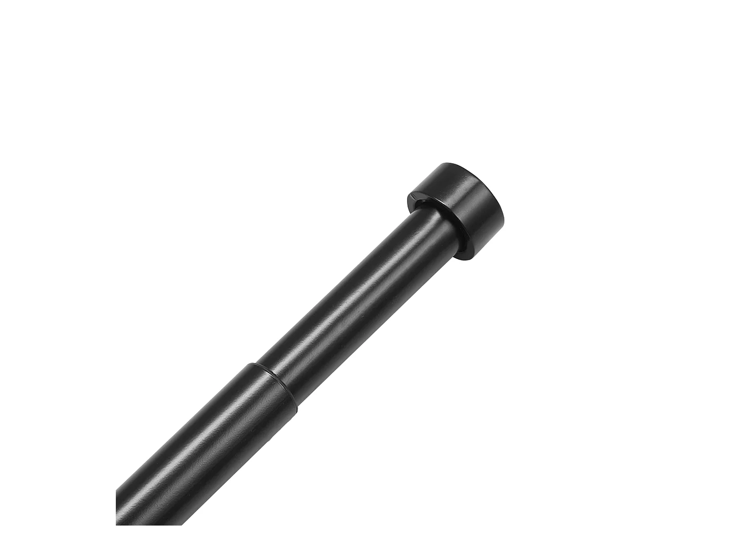 Tringles à Rideaux à Double Tige SucceBuy, Longueur Réglable de 91.44-182.88 cm, Embouts de Capuchon