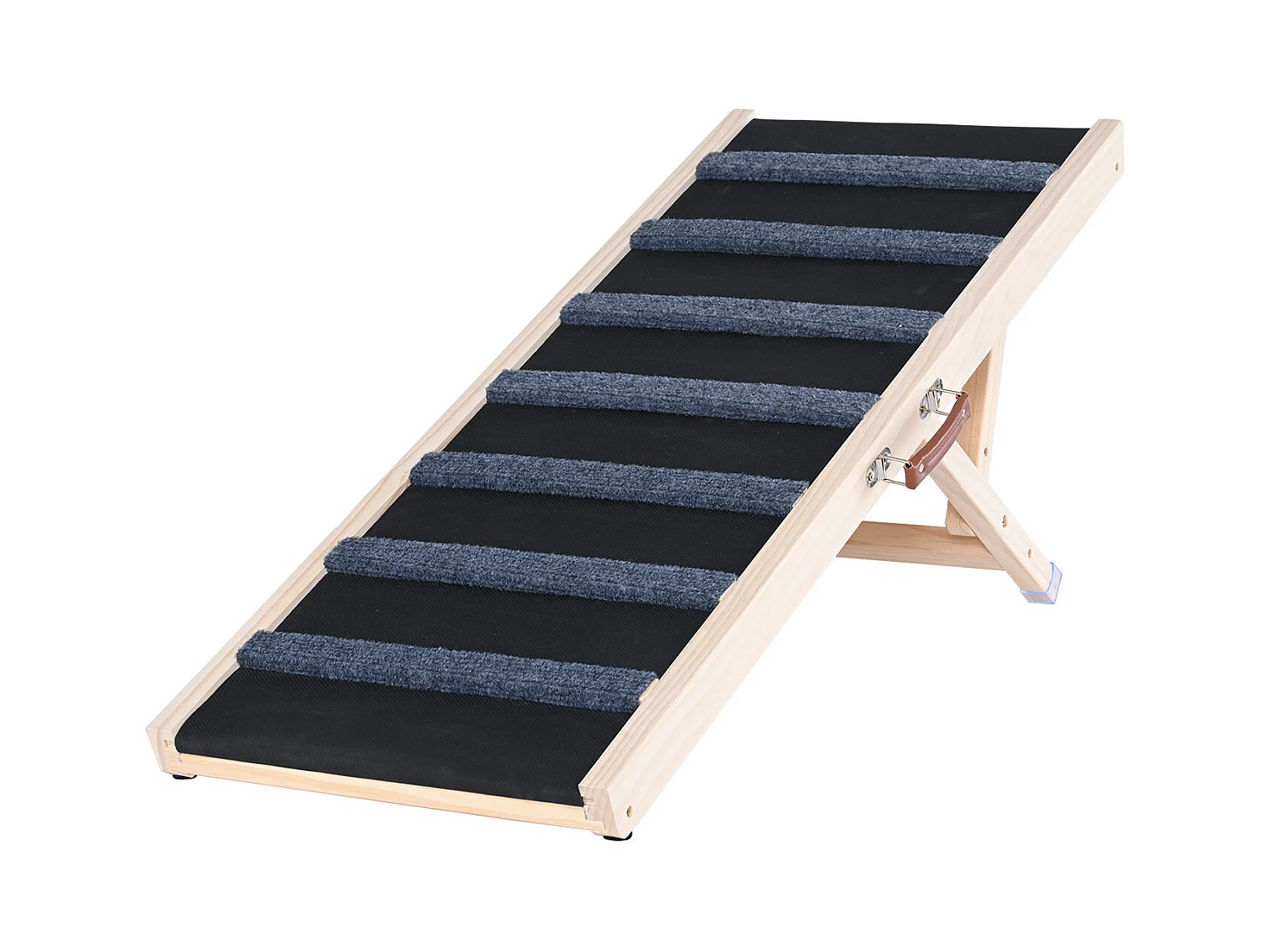 Rampe pour Chien SucceBuy, Rampe Pliante pour Animaux de Compagnie, 100 CM de Long, Hauteur Réglable de 38 à 55 CM