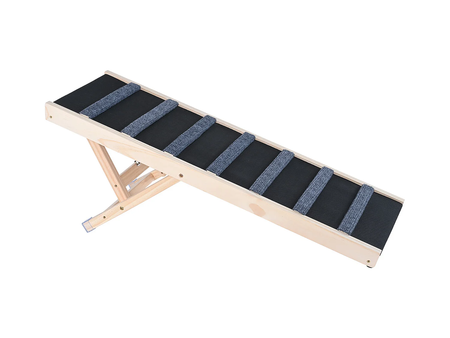 Rampe pour Chien SucceBuy, Rampe Pliante pour Animaux de Compagnie, 100 CM de Long, Hauteur Réglable de 38 à 55 CM