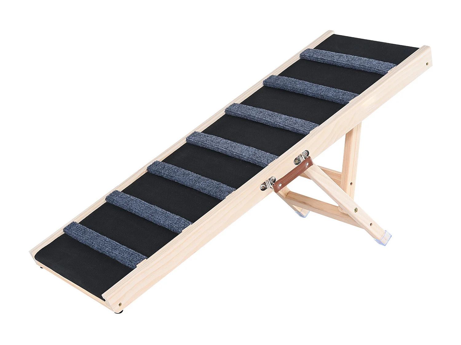 Rampe pour Chien SucceBuy, Rampe Pliante pour Animaux de Compagnie, 100 CM de Long, Hauteur Réglable de 38 à 55 CM