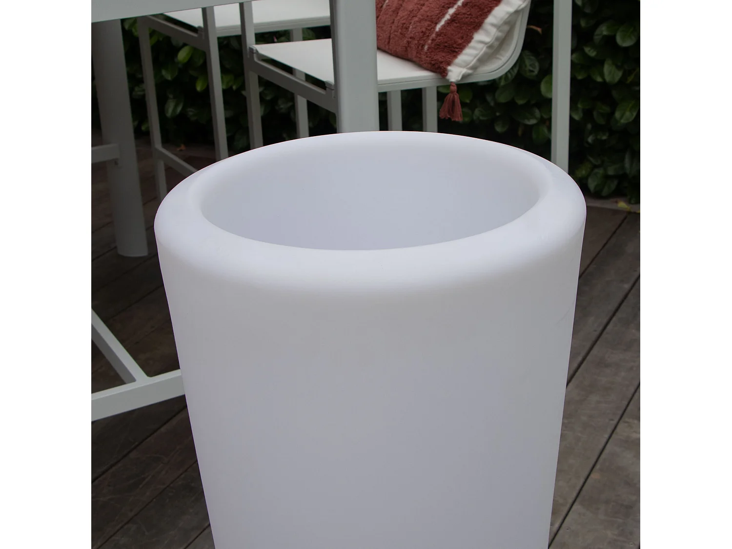 Pot de fleur rond lumineux 30/42/92