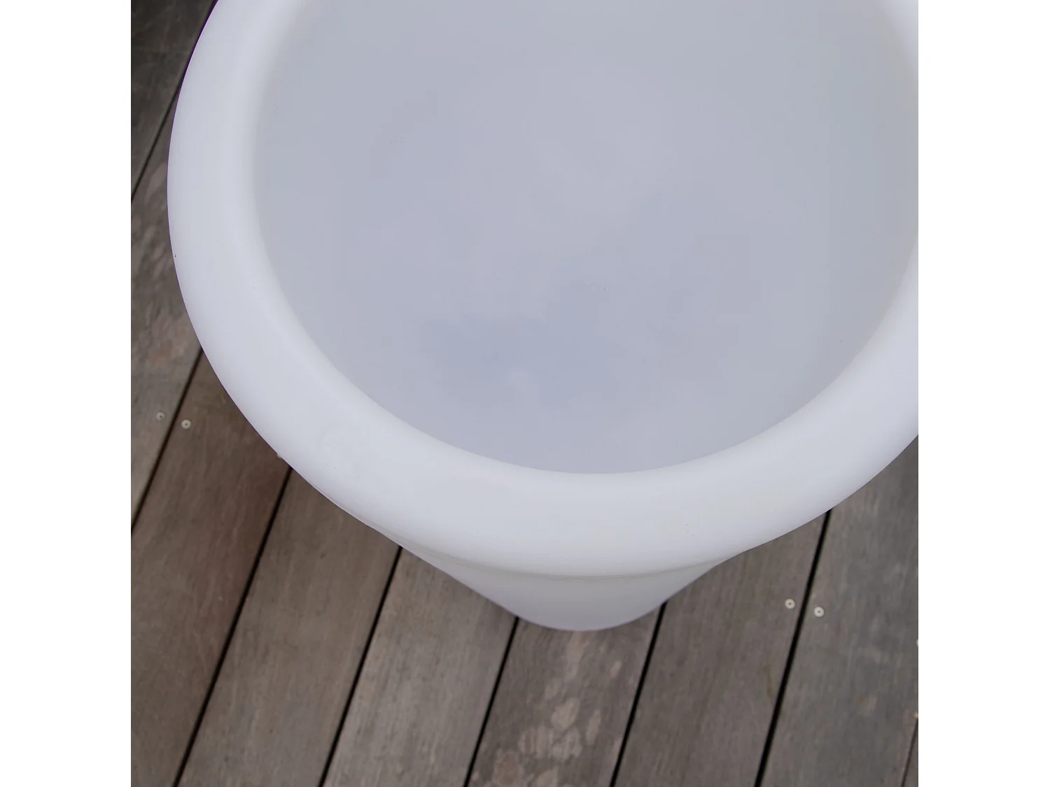 Pot de fleur rond lumineux 30/42/92