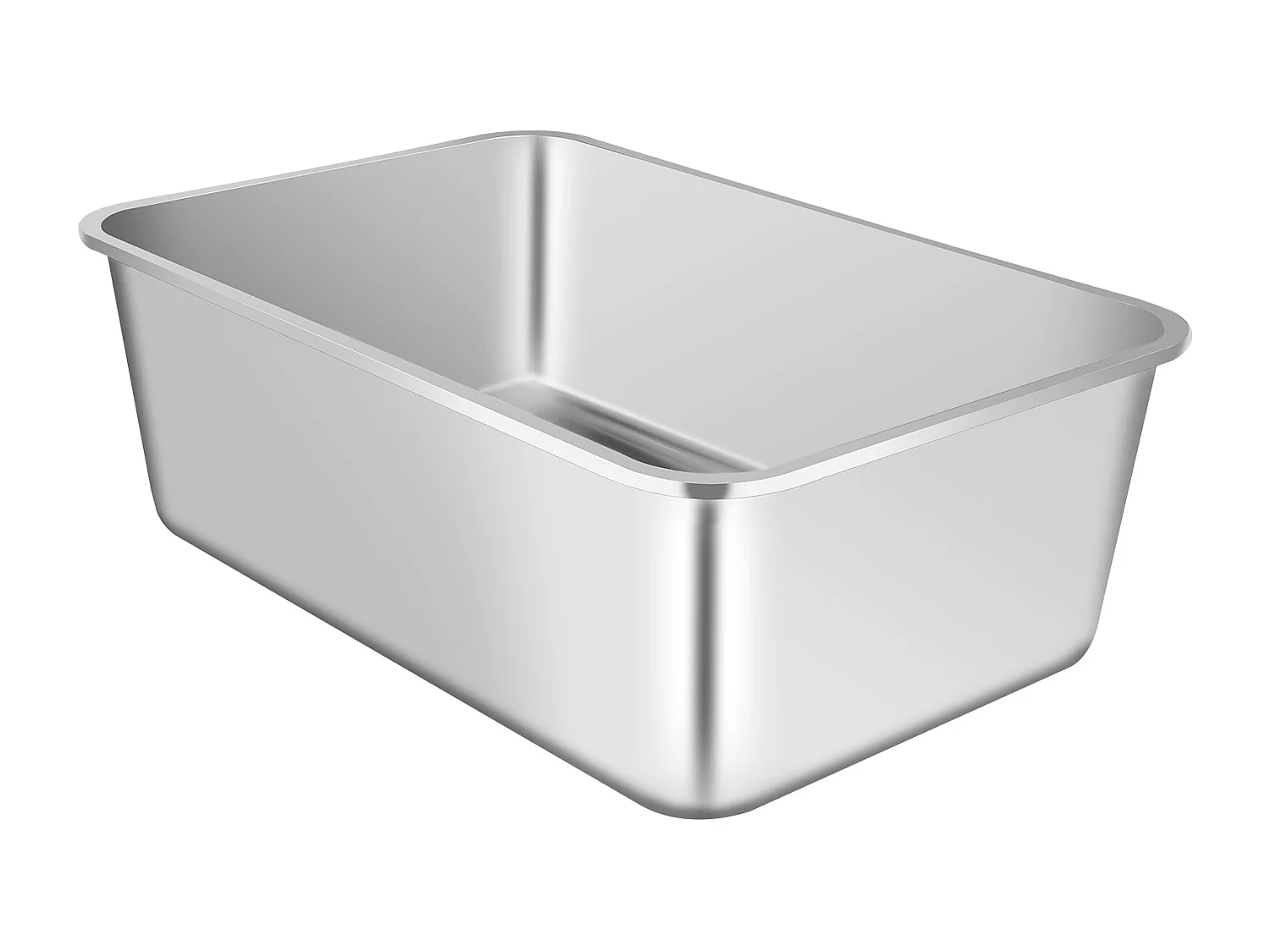 Toilette pour Chat, SucceBuy XL Bac à Litière pour Chat sans Odeur avec Pied Filtrant 20 cm de Profondeur