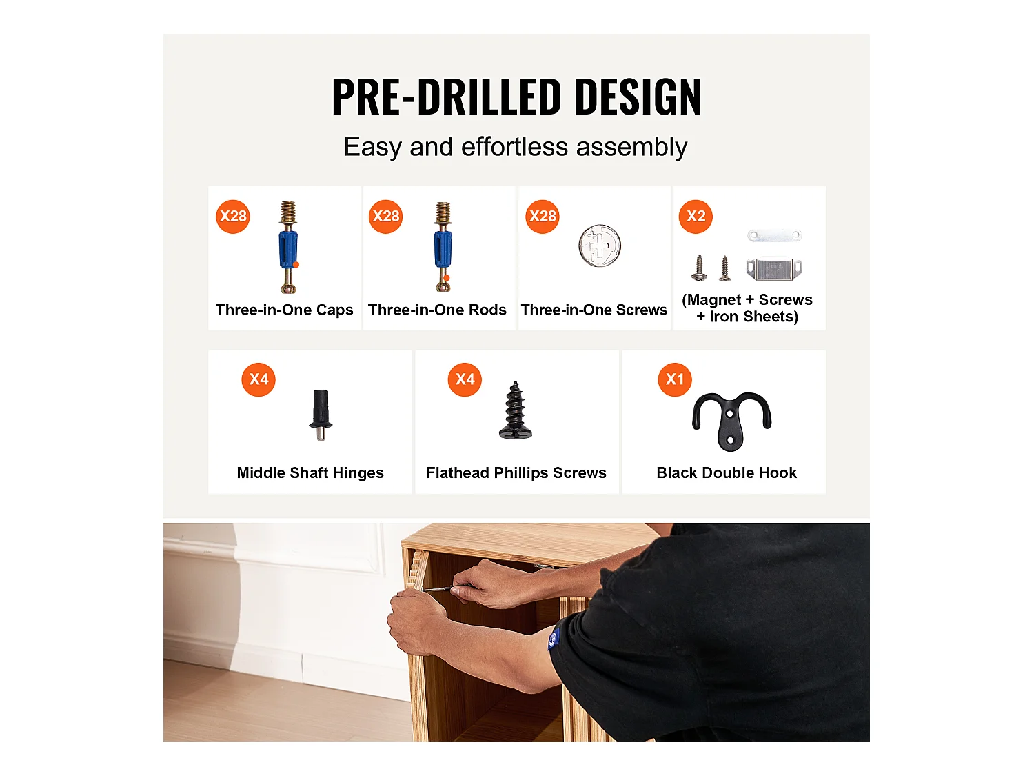 Bac à Litière, SucceBuy Enceinte pour Bac à Litière pour Chat, Meuble pour Bac à Litière Caché 80 cm L x 50.8 cm W x 55.88 cm H