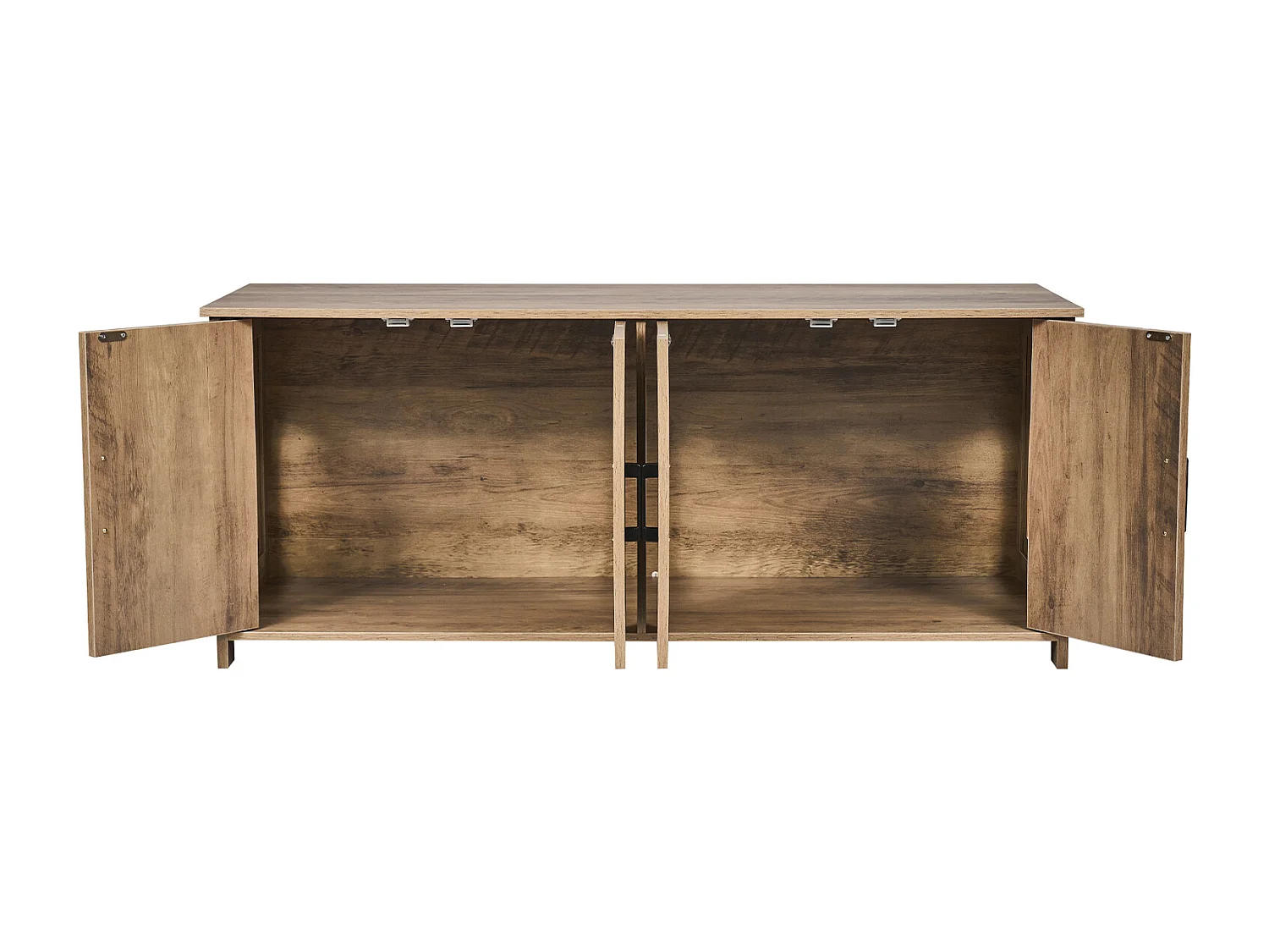 Bac à Litière SucceBuy pour Chat, Meuble Caché en Bois 2 Pièces, , Adapte à la Plupart des Bacs à Litière, Grège