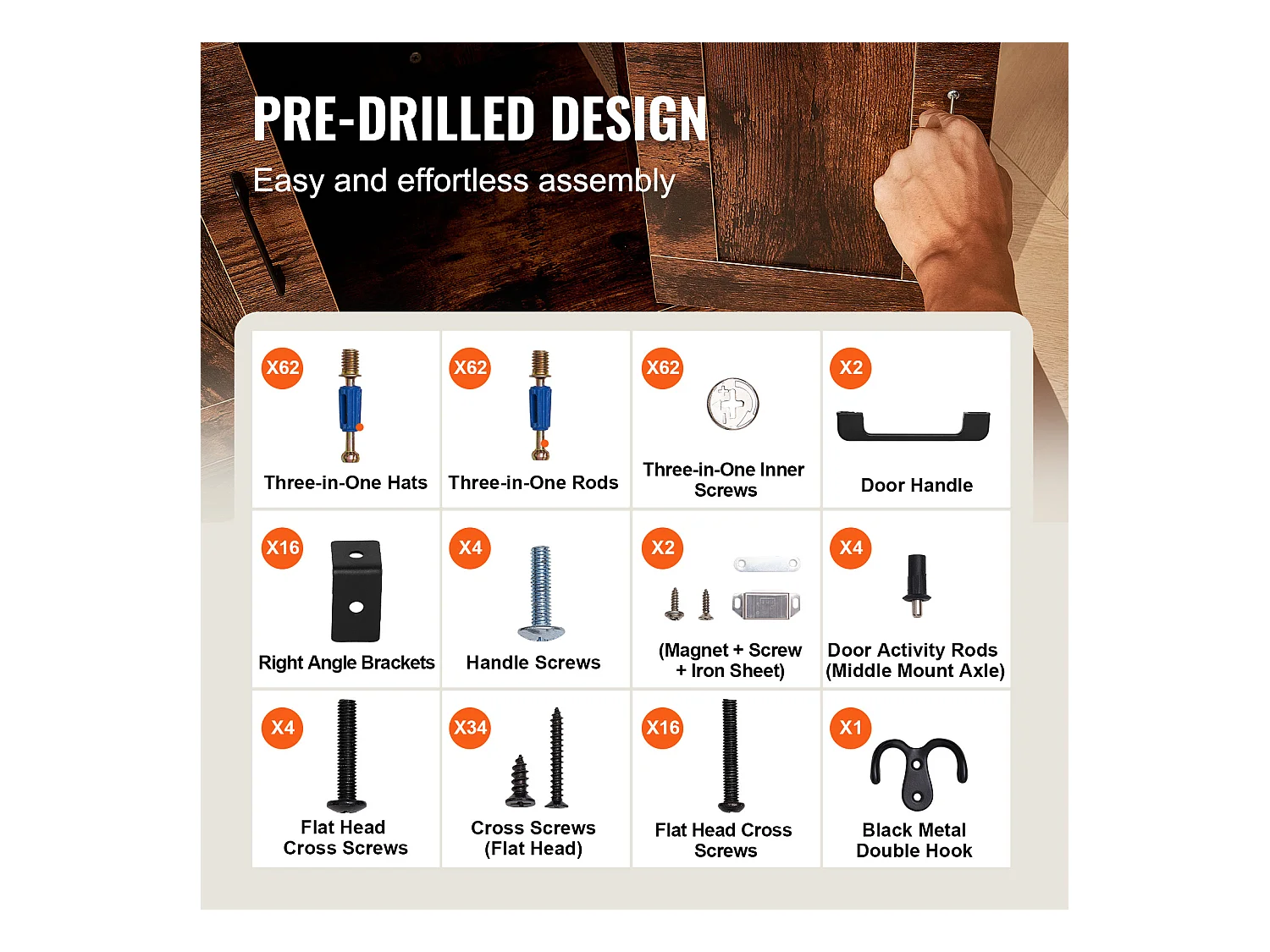 Enceinte de Litière pour Chat SucceBuy, Meuble en Bois Caché avec 4 Étagères, Offrant un Espace Privé pour Animal