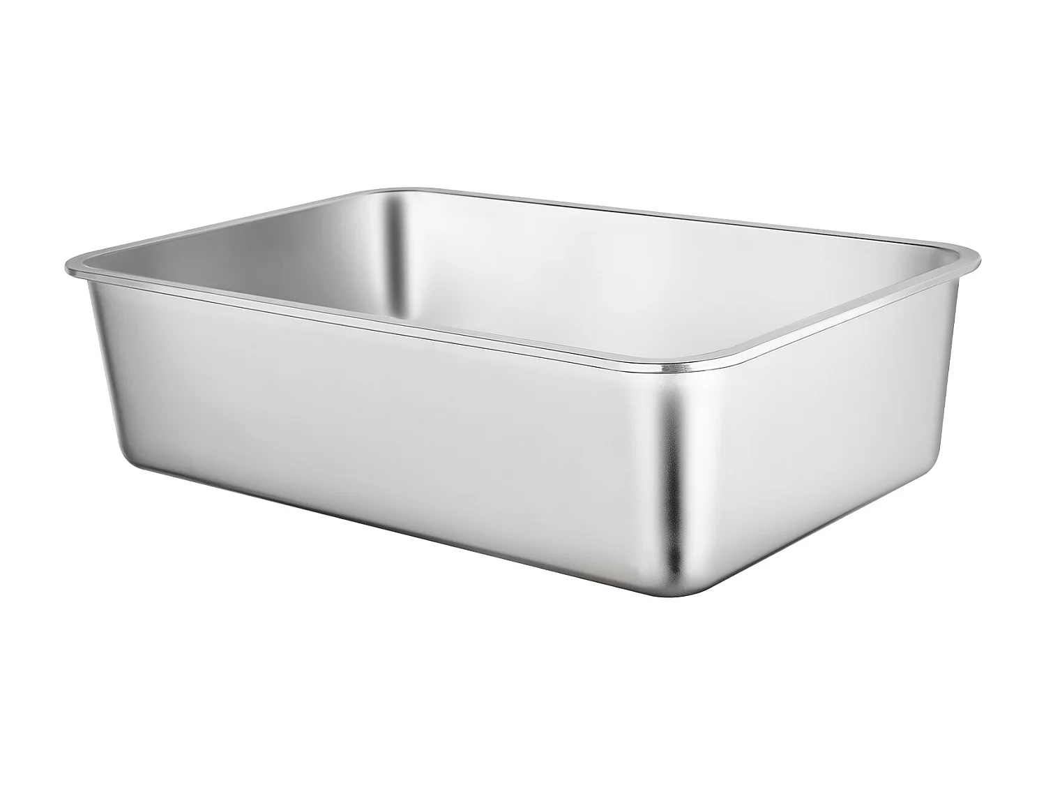 Toilette pour Chat, SucceBuy Bac à Litière pour Chat XL sans Odeur avec Pied Filtrant 15 cm de Profondeur