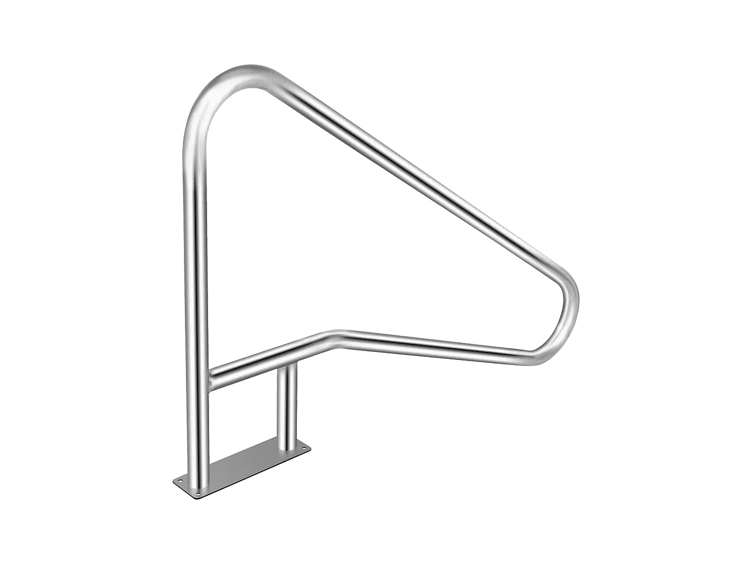 Rampe de Piscine SucceBuy Pool Rail 54x36" Balustrade de Piscine en Acier Inoxydable avec Couvercle à Poignée